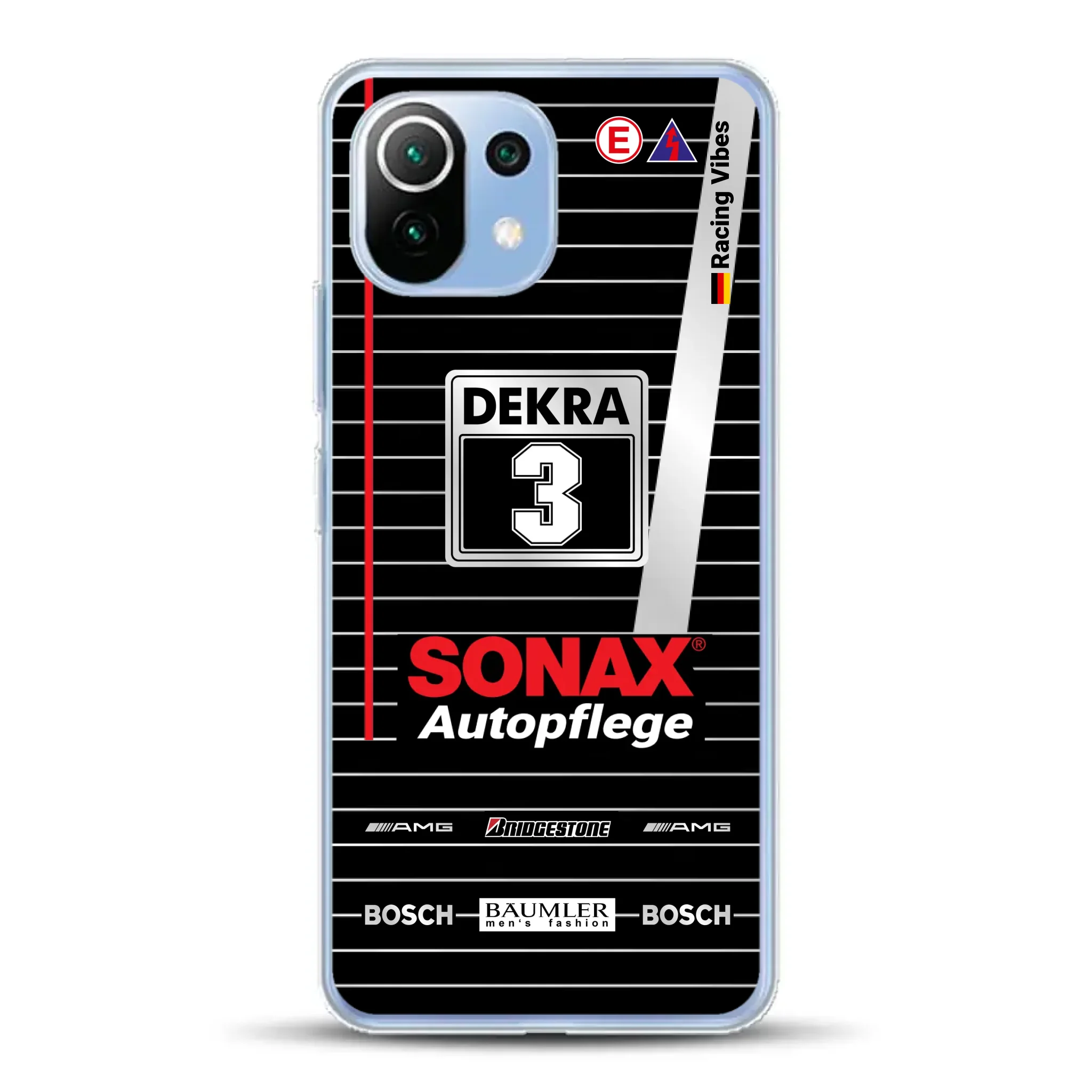 190E Evo II #3 DTM Champion 1992 Livery - Custom phone case for Xiaomi