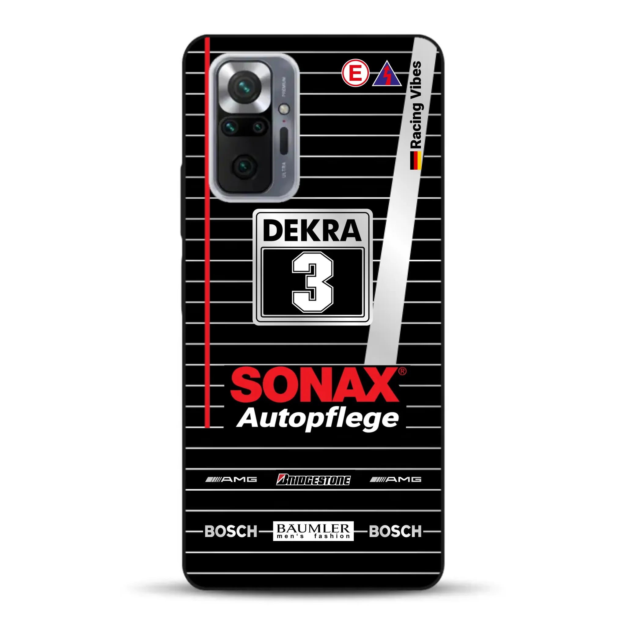 190E Evo II #3 DTM Champion 1992 Livery - Custodia per cellulare personalizzata per Xiaomi