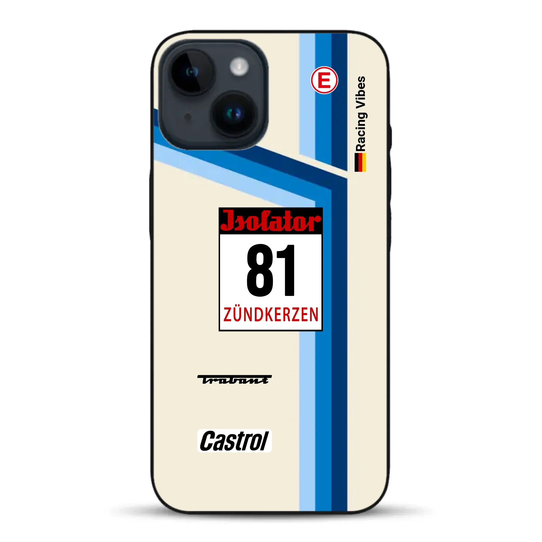 Trabant P800 RS Sachsenring Livery - Custodia per cellulare personalizzata per iPhone