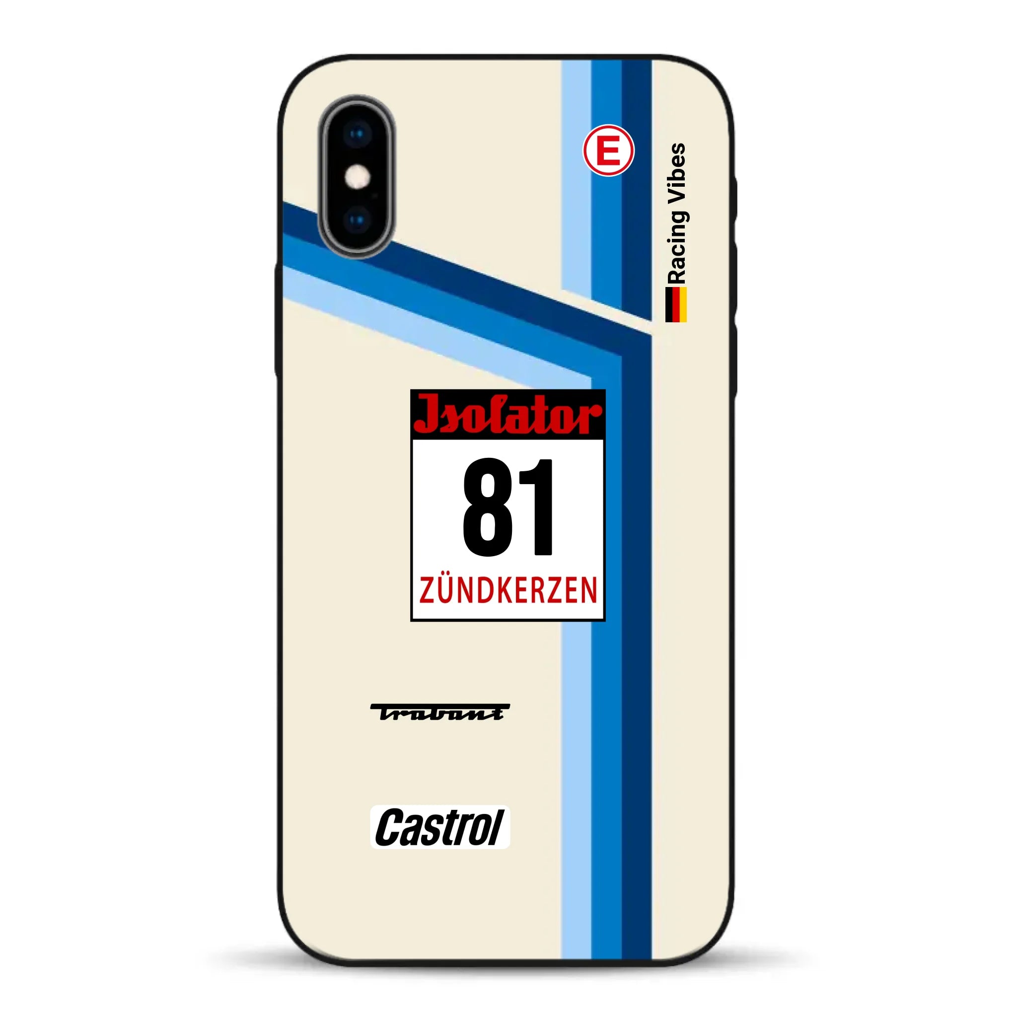 Trabant P800 RS Sachsenring Livery - Individuelle Handyhülle für iPhone