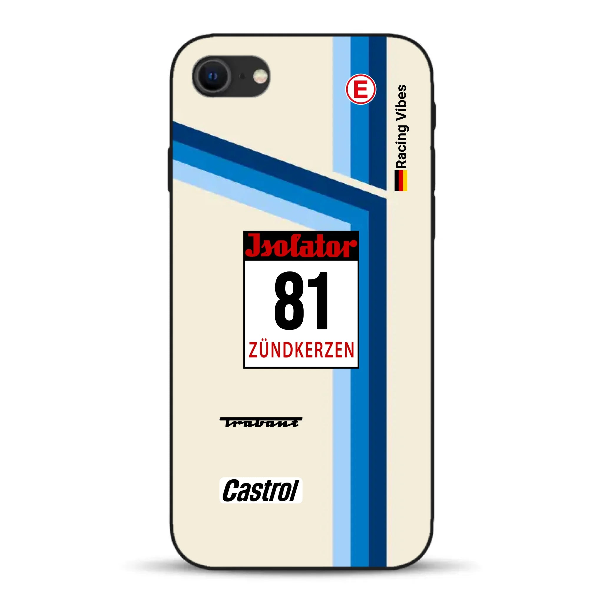 Trabant P800 RS Sachsenring Livery - Individuelle Handyhülle für iPhone