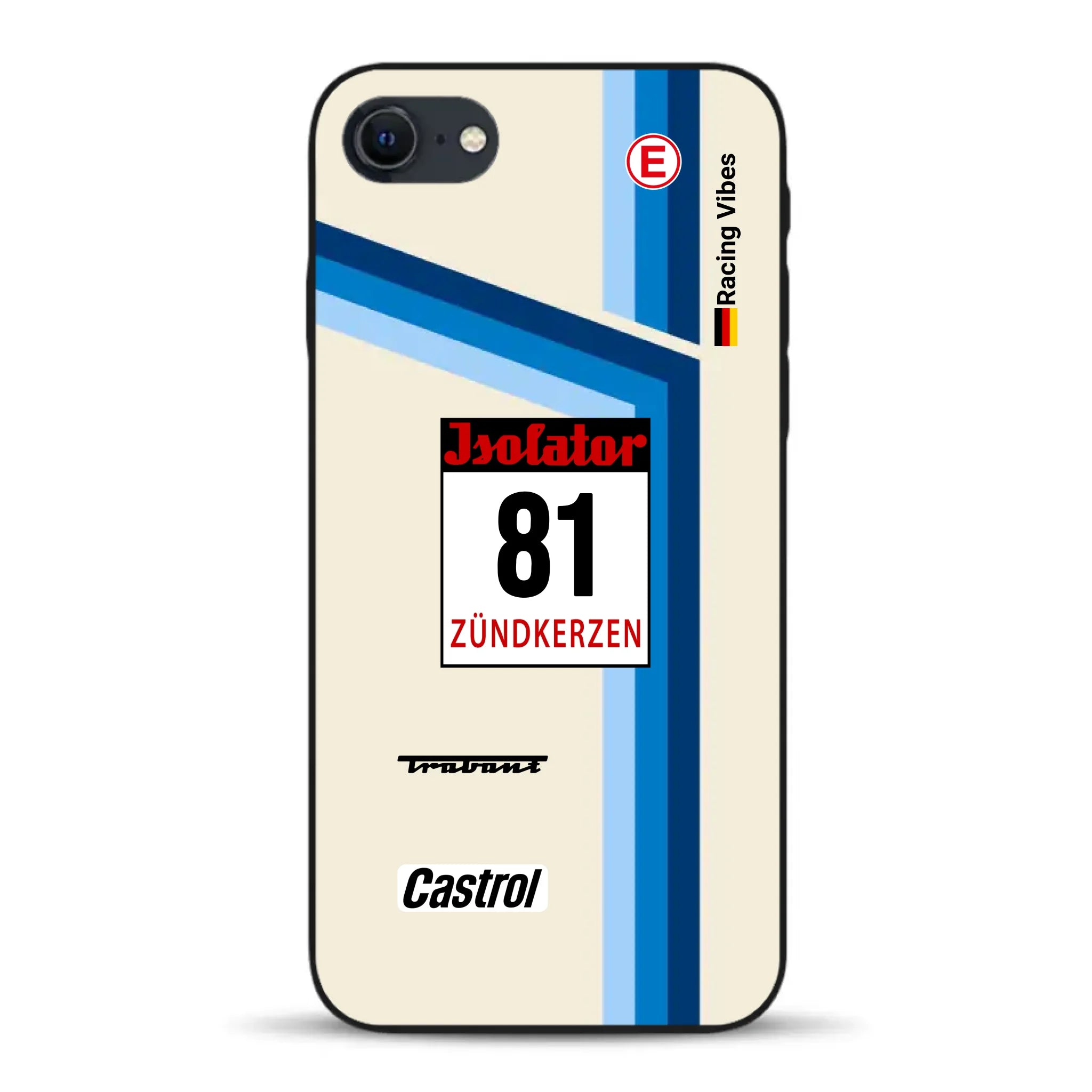 Trabant P800 RS Sachsenring Livery - Individuelle Handyhülle für iPhone