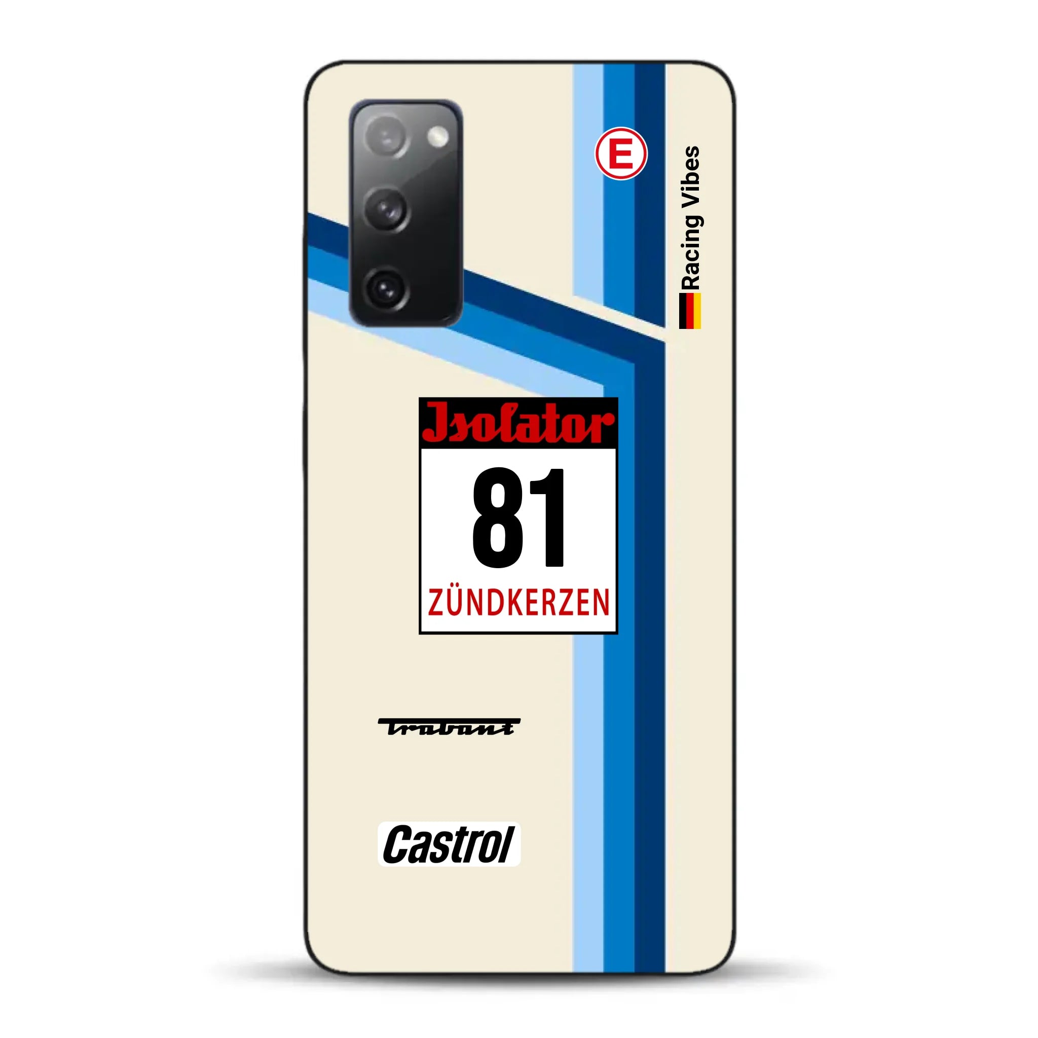 Trabant P800 RS Sachsenring Livery - Individuelle Handyhülle für Samsung