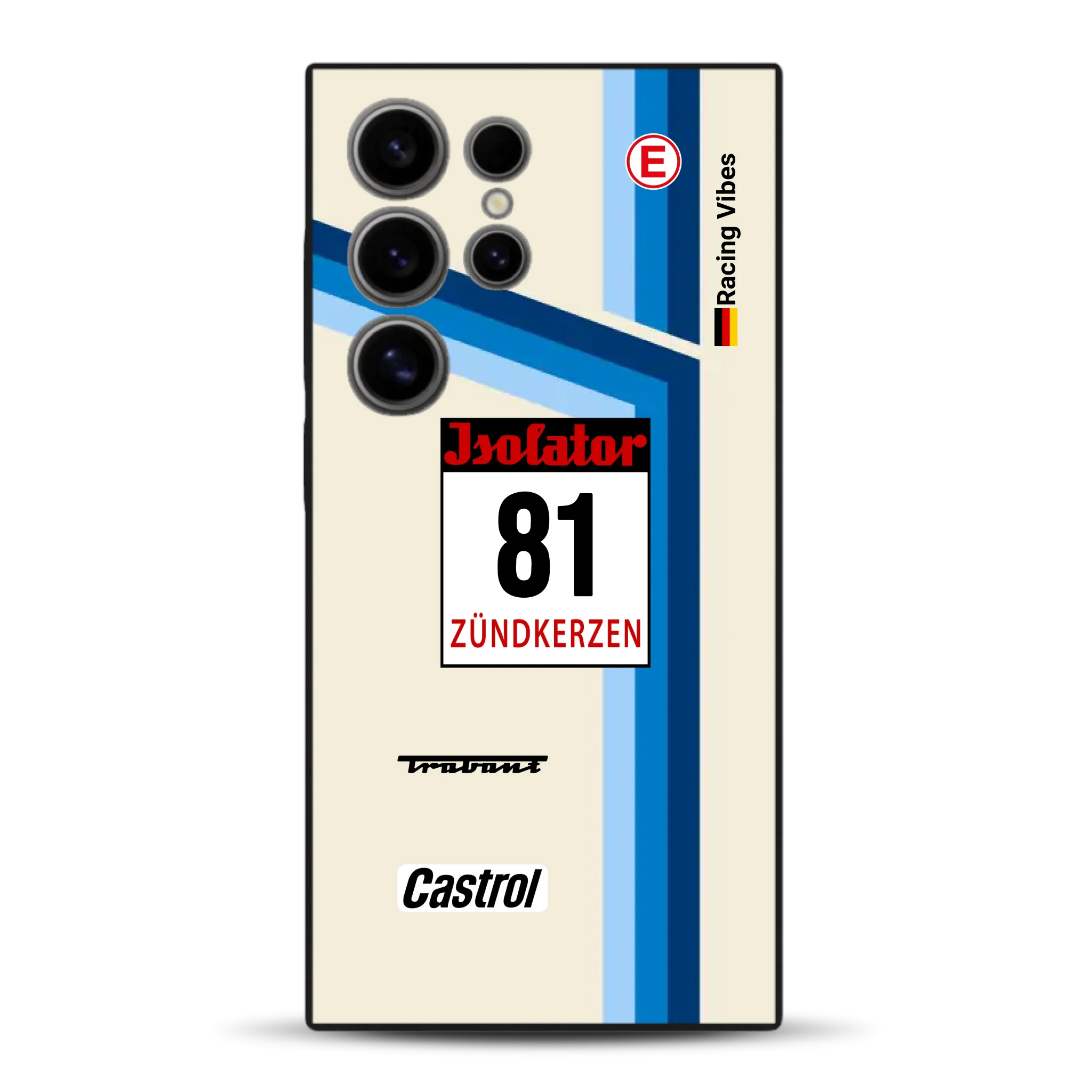 Trabant P800 RS Sachsenring Livery - Individuelle Handyhülle für Samsung