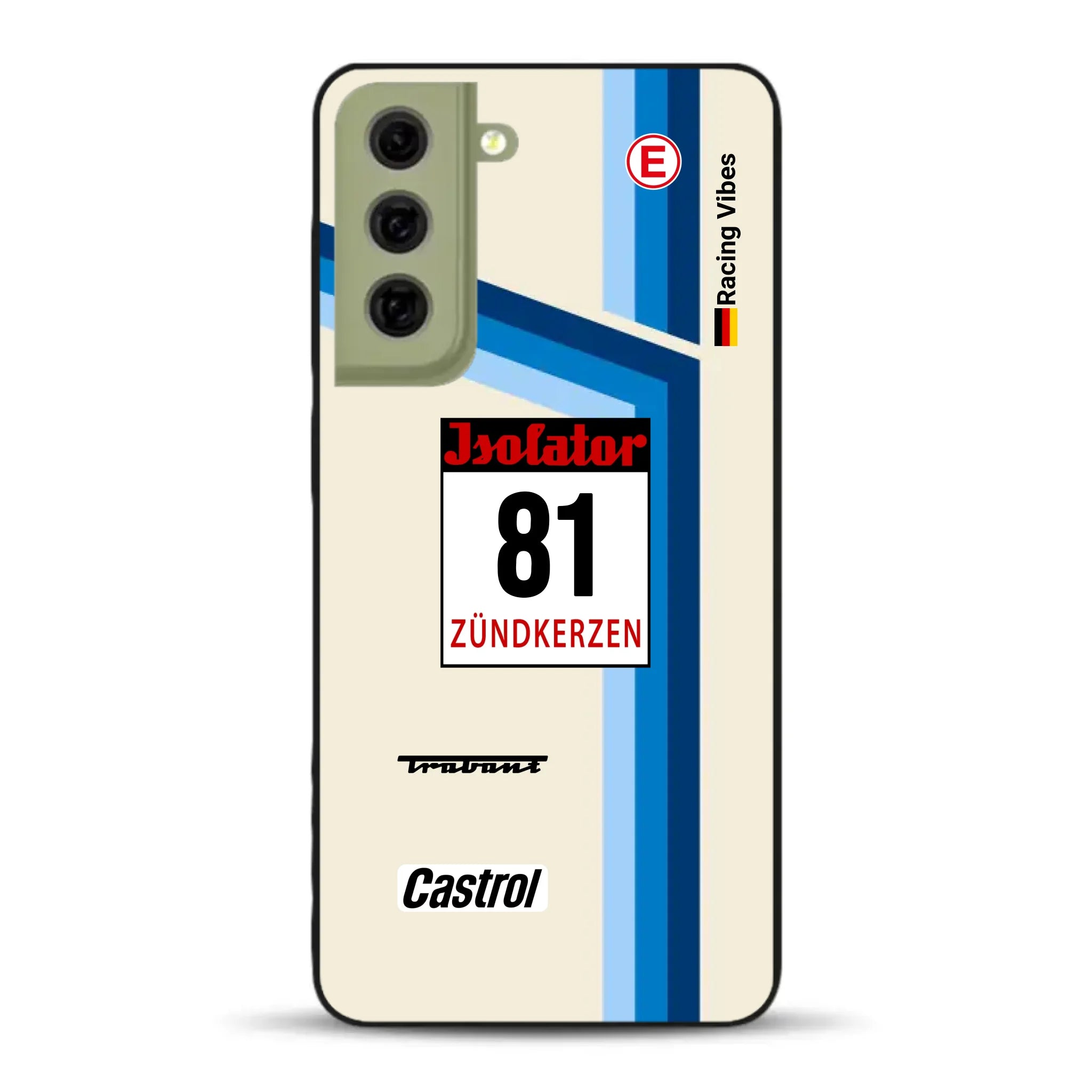 Trabant P800 RS Sachsenring Livery - Individuelle Handyhülle für Samsung