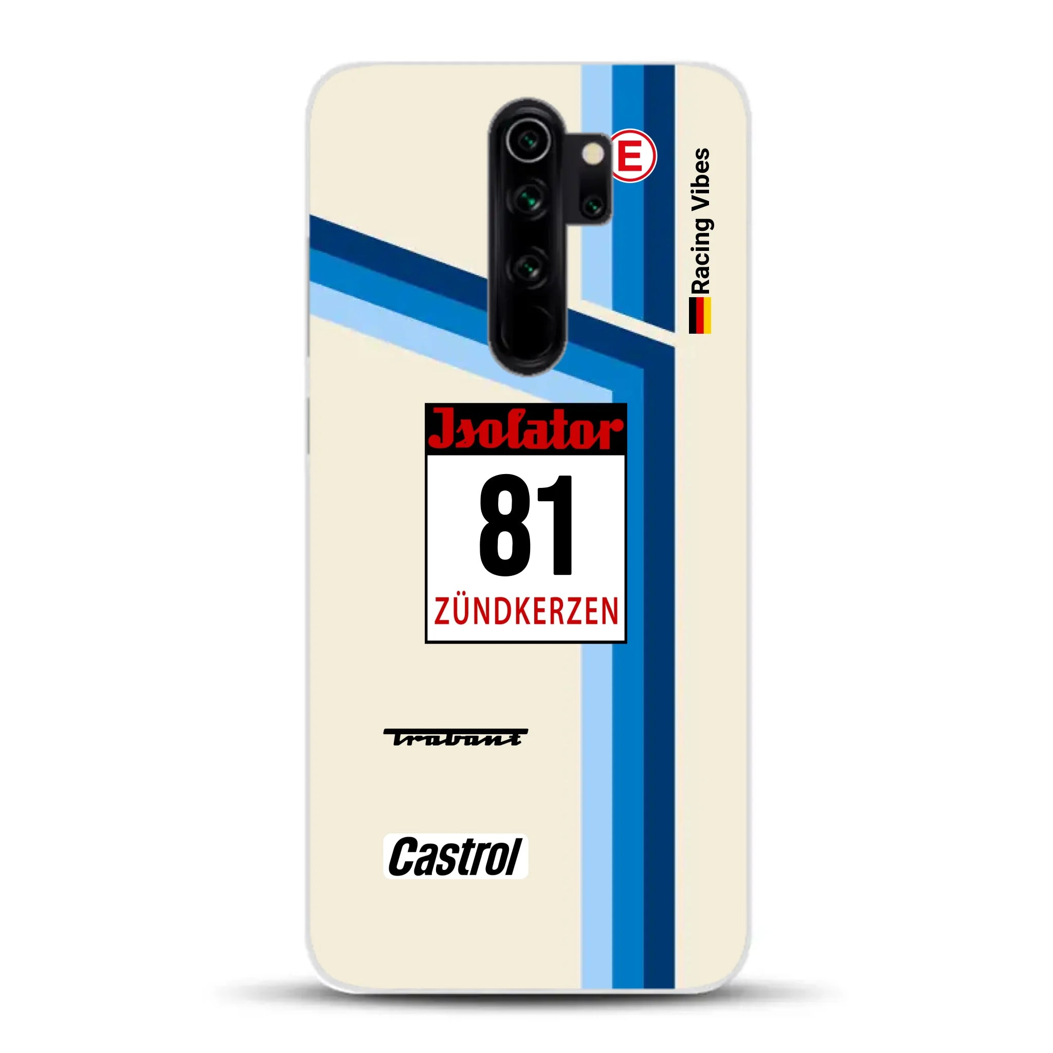 Trabant P800 RS Sachsenring Livery - Individuelle Handyhülle für Xiaomi