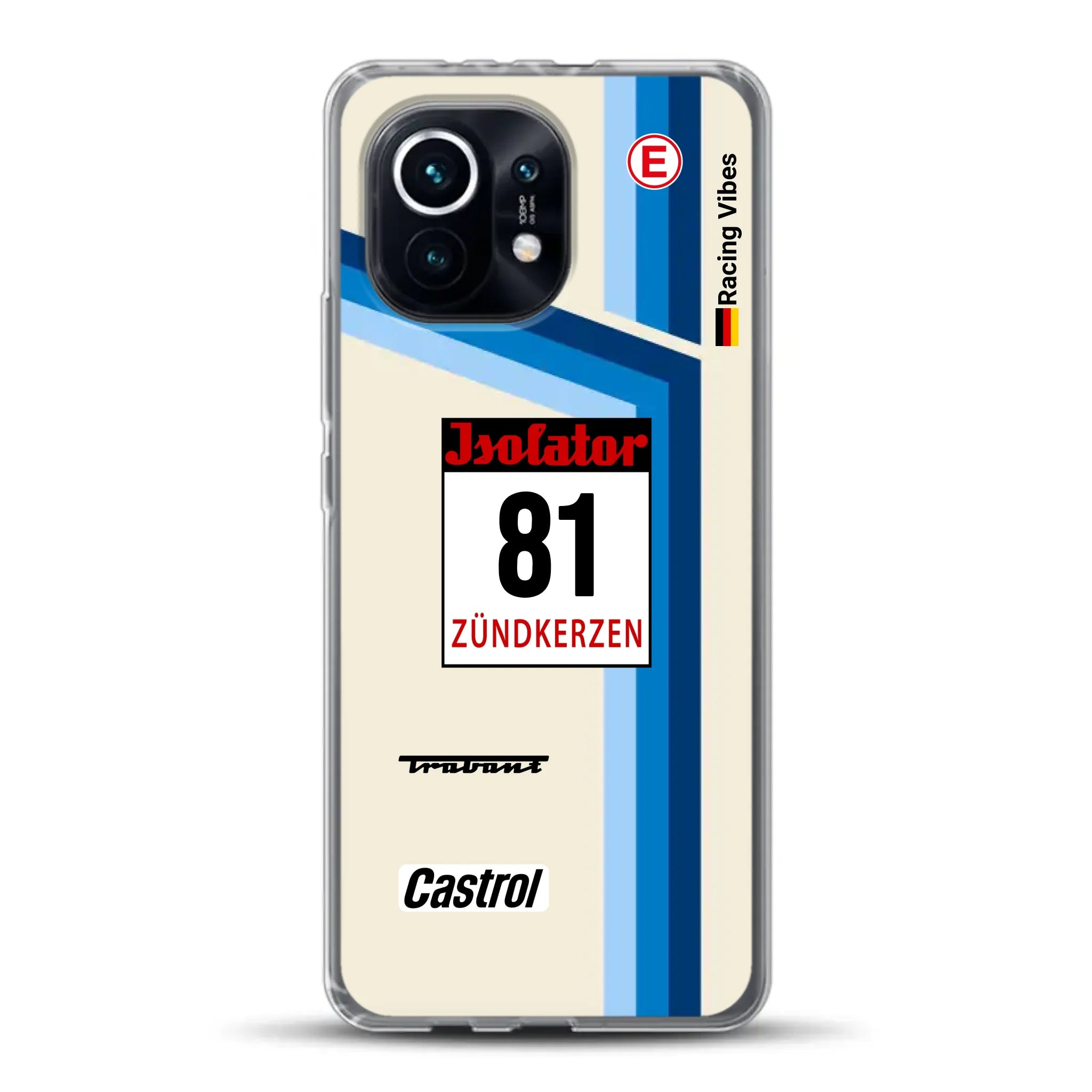 Trabant P800 RS Sachsenring Livery - Individuelle Handyhülle für Xiaomi