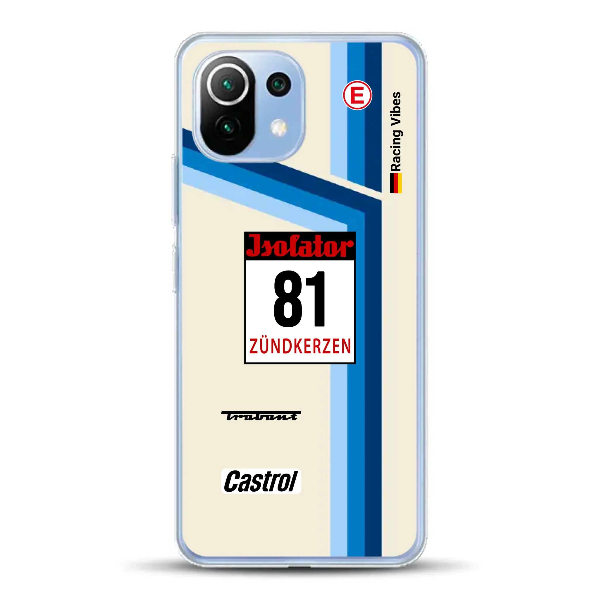 Trabant P800 RS Sachsenring Livery - Individuelle Handyhülle für Xiaomi