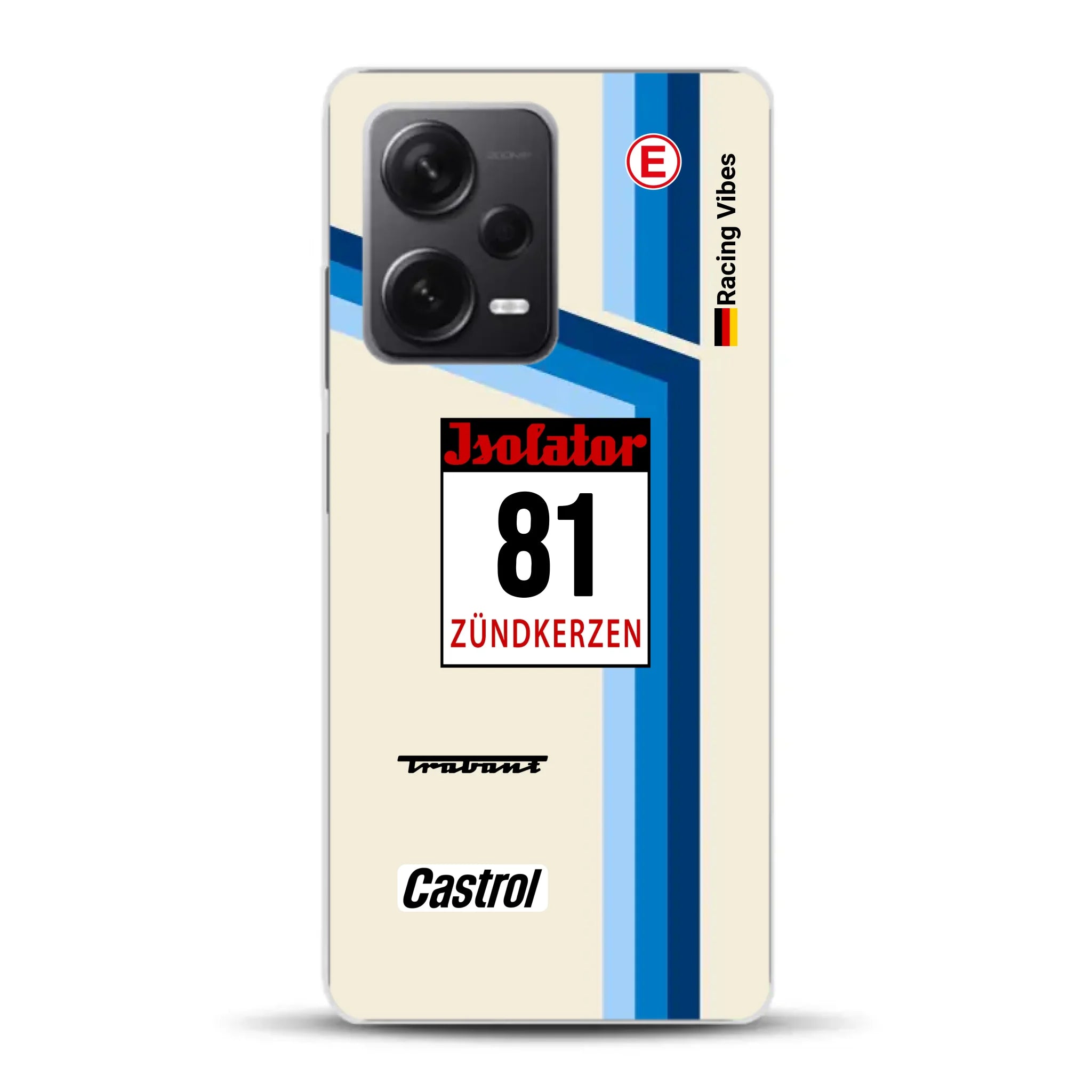 Trabant P800 RS Sachsenring Livery - Individuelle Handyhülle für Xiaomi