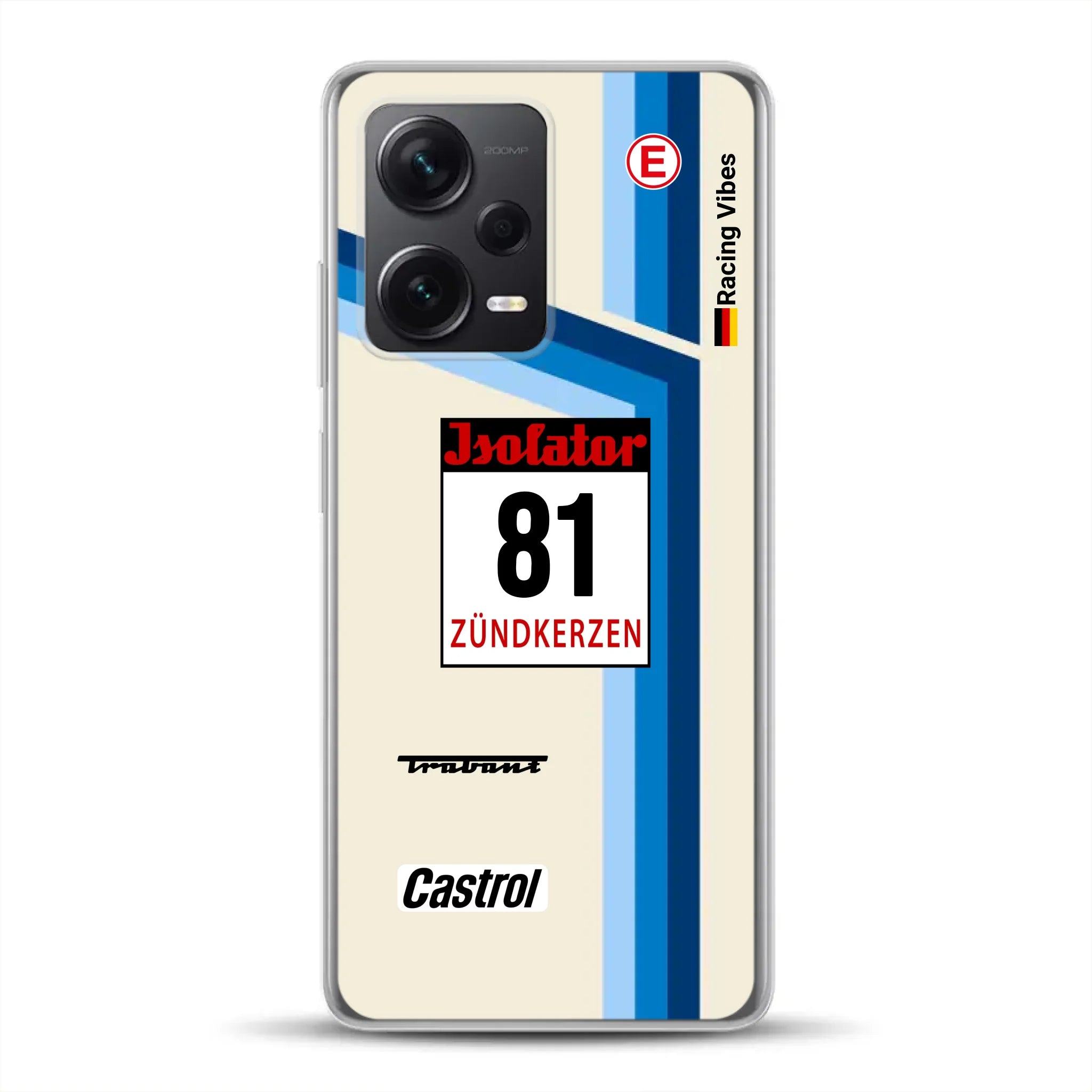 Trabant P800 RS Sachsenring Livery - Individuelle Handyhülle für Xiaomi