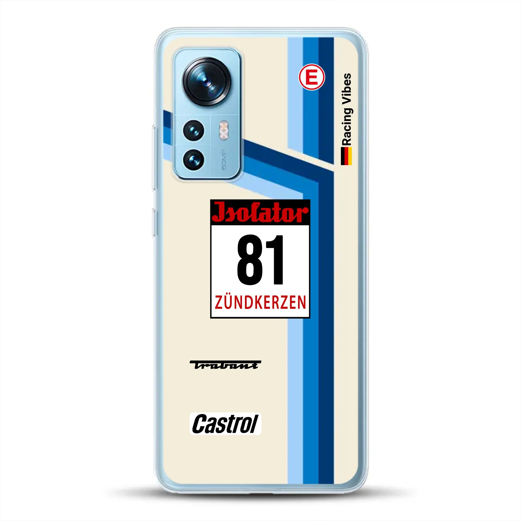 Trabant P800 RS Sachsenring Livery - Individuelle Handyhülle für Xiaomi