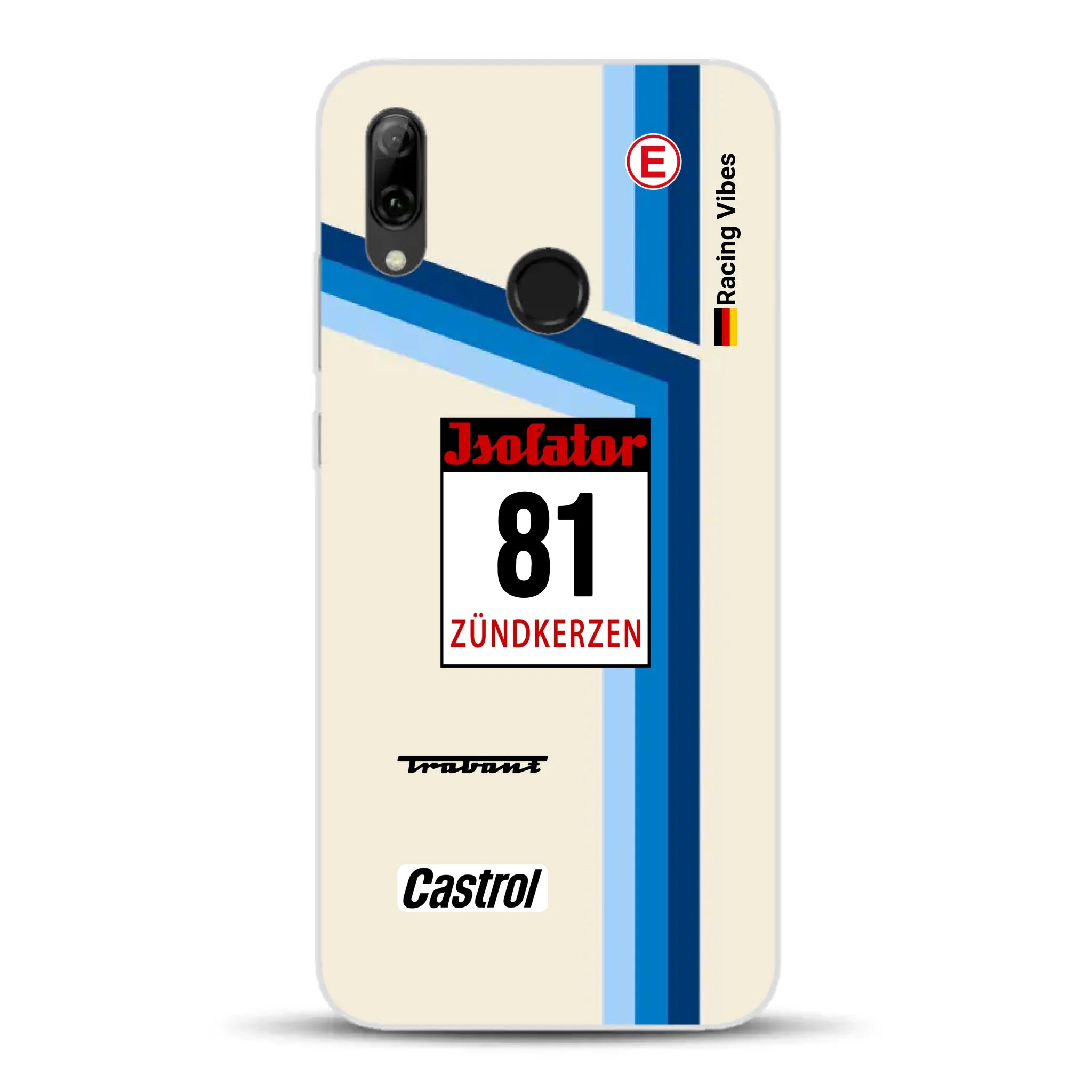 Trabant P800 RS Sachsenring Livery - Custodia per cellulare personalizzata per Huawei