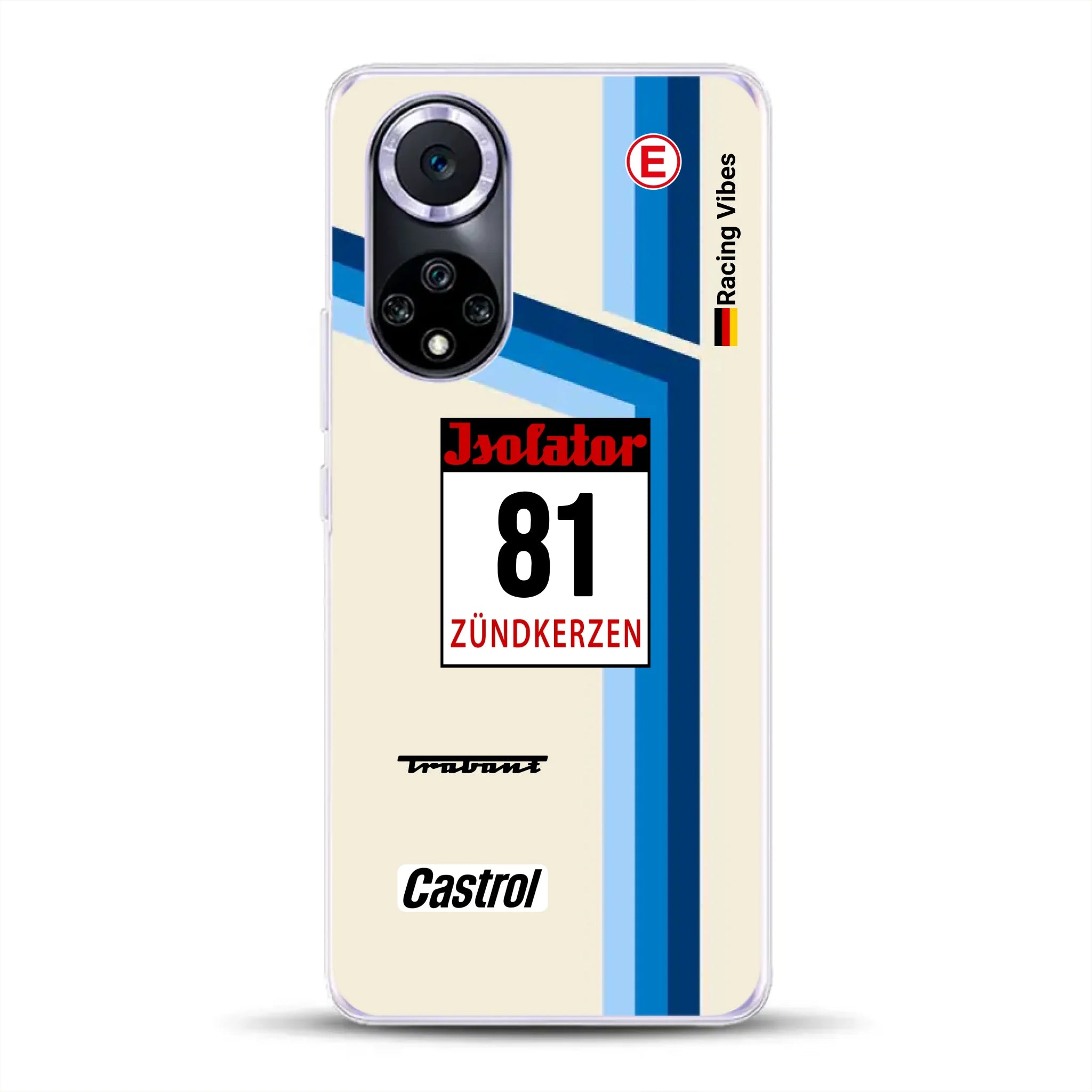 Trabant P800 RS Sachsenring Livery - Custodia per cellulare personalizzata per Huawei