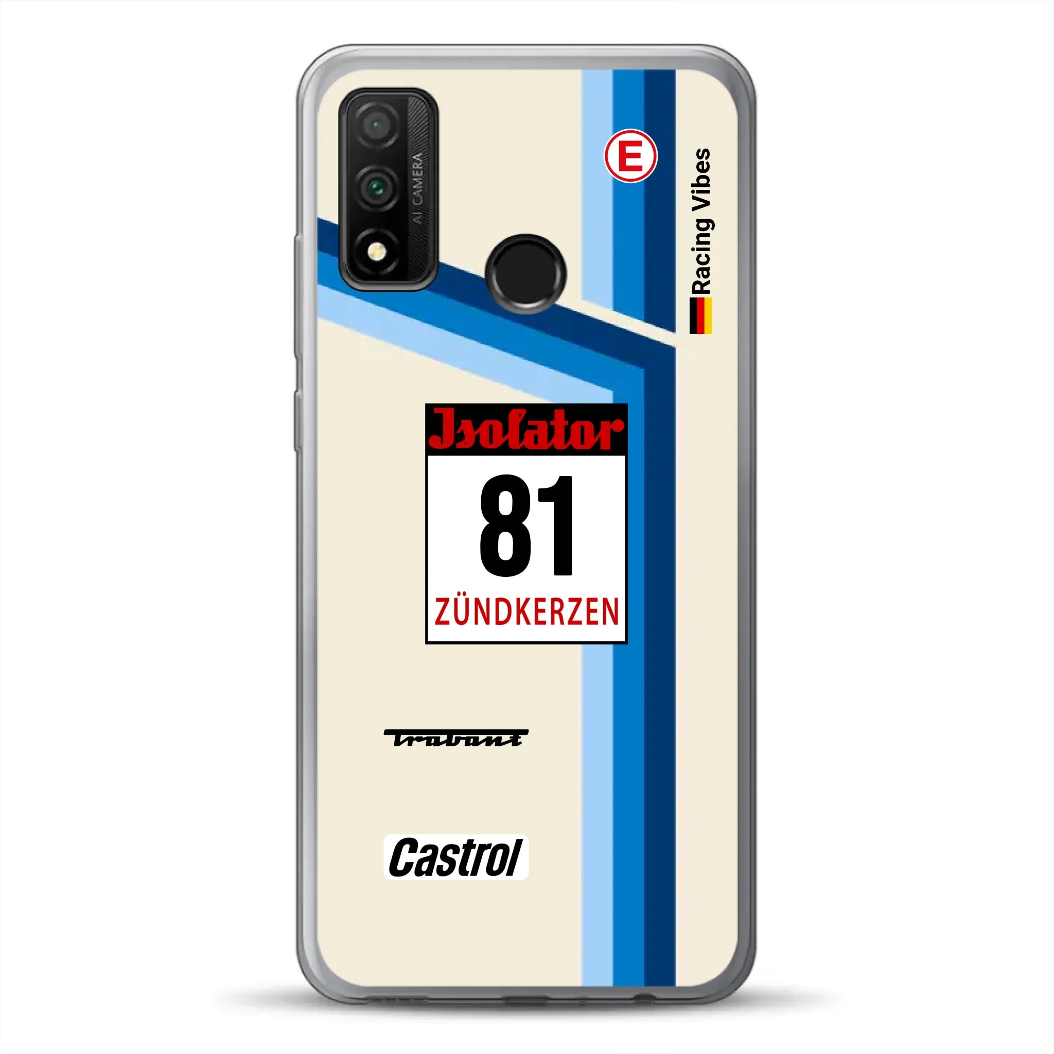 Trabant P800 RS Sachsenring Livery - Custodia per cellulare personalizzata per Huawei