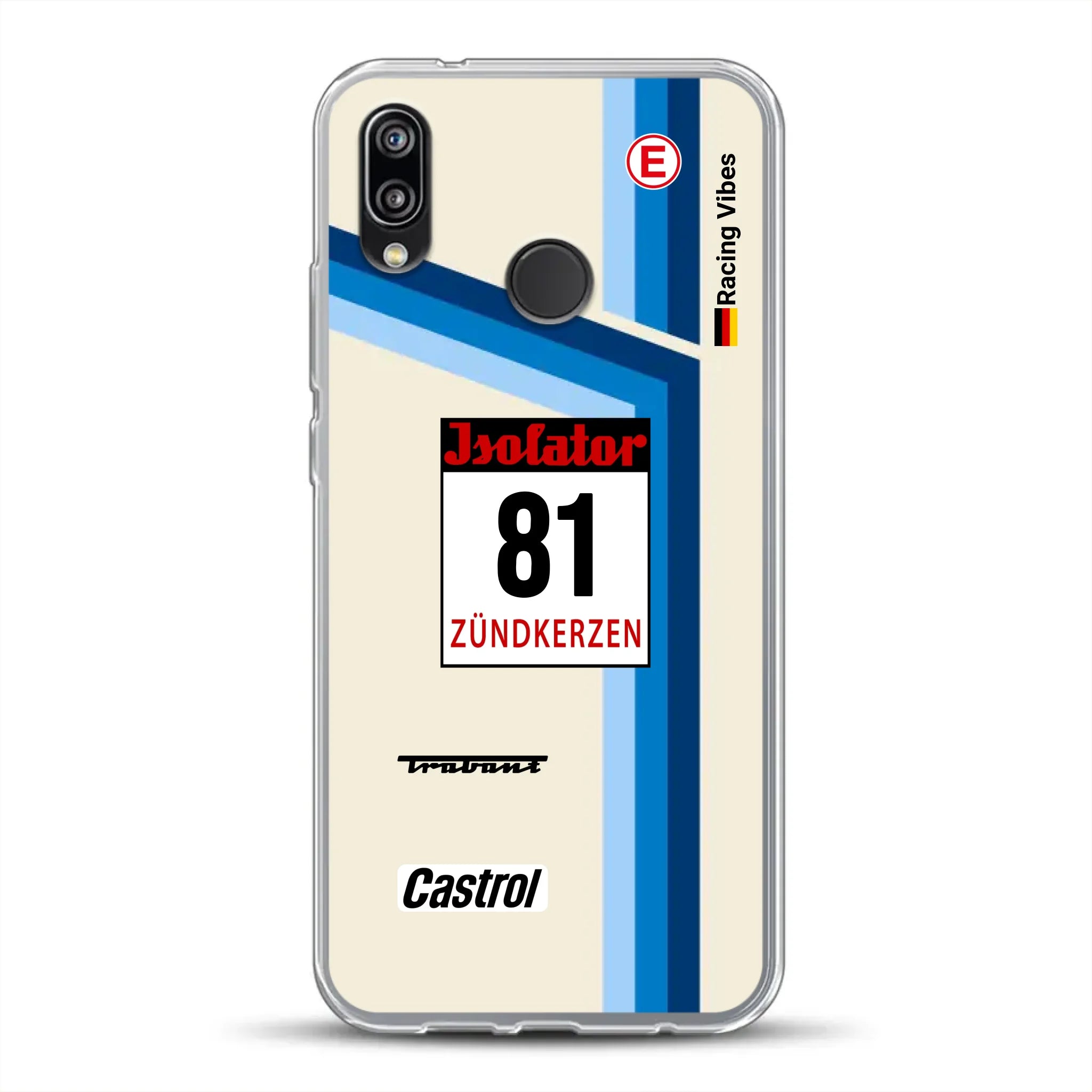 Trabant P800 RS Sachsenring Livery - Custodia per cellulare personalizzata per Huawei