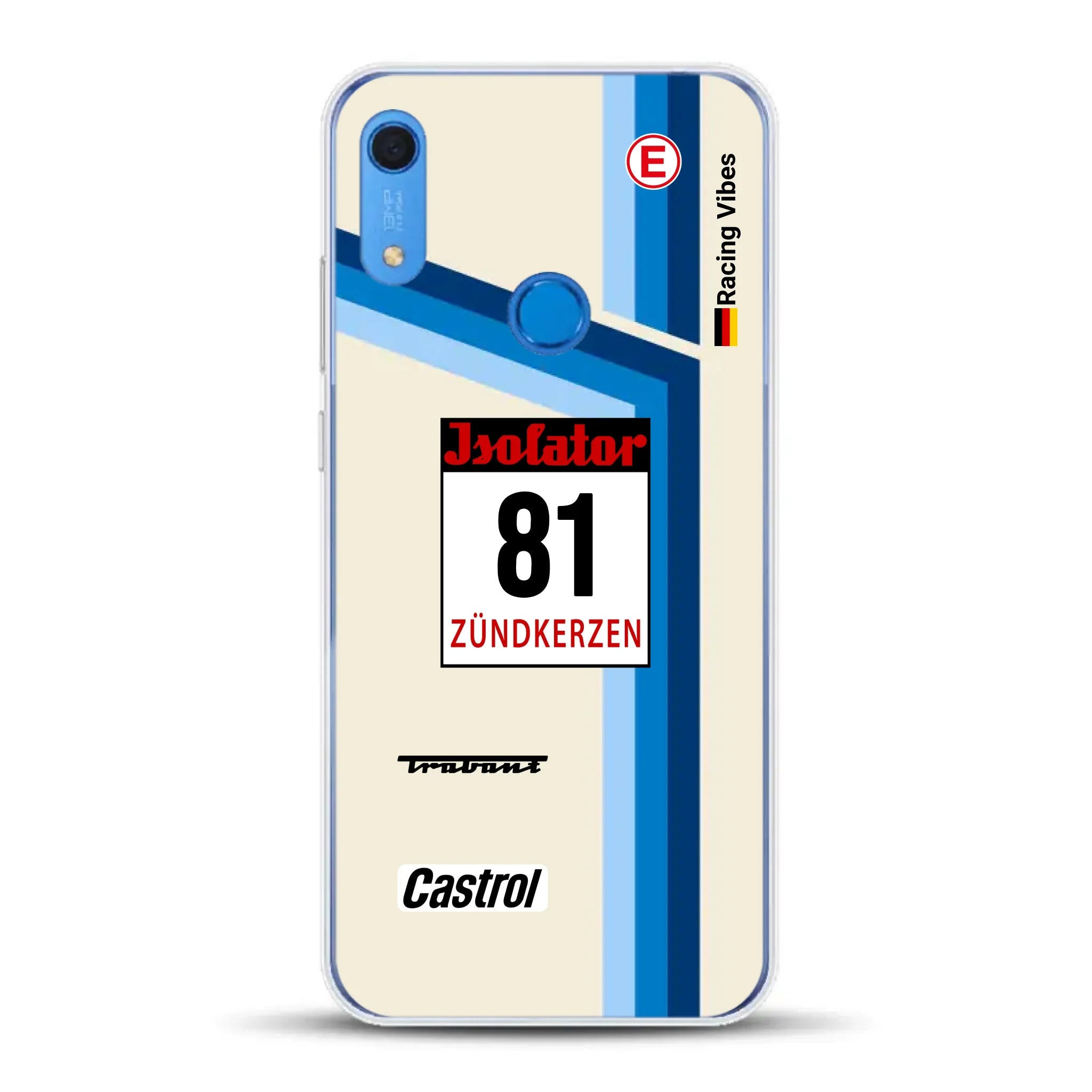 Trabant P800 RS Sachsenring Livery - Custodia per cellulare personalizzata per Huawei