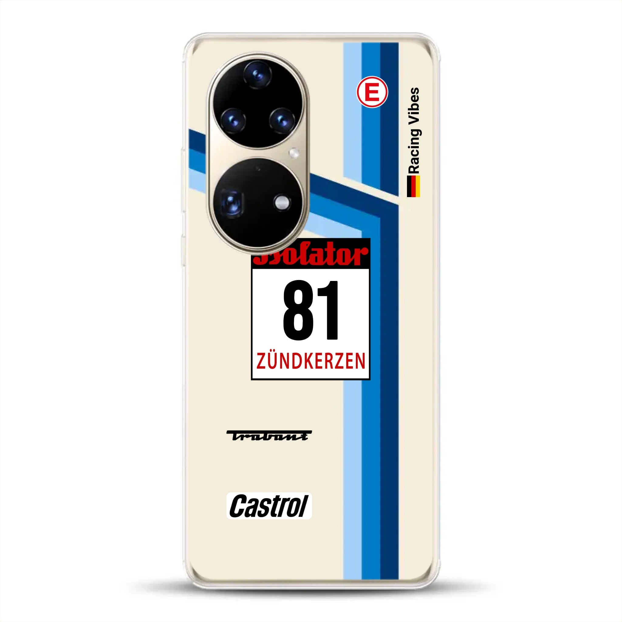 Trabant P800 RS Sachsenring Livery - Custodia per cellulare personalizzata per Huawei