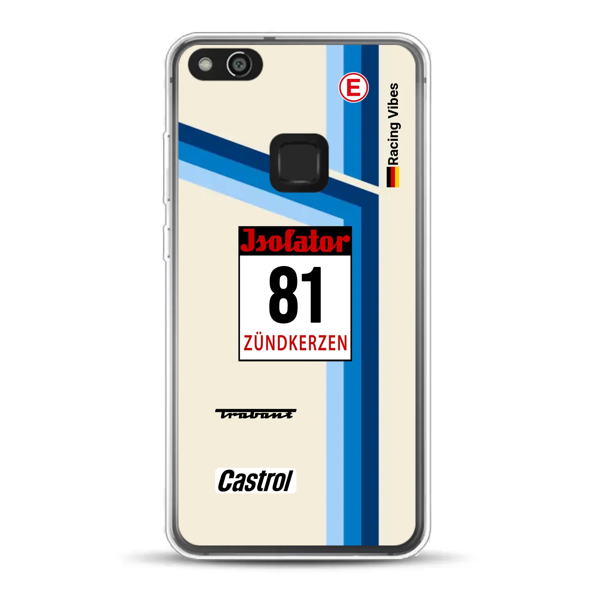 Trabant P800 RS Sachsenring Livery - Custodia per cellulare personalizzata per Huawei
