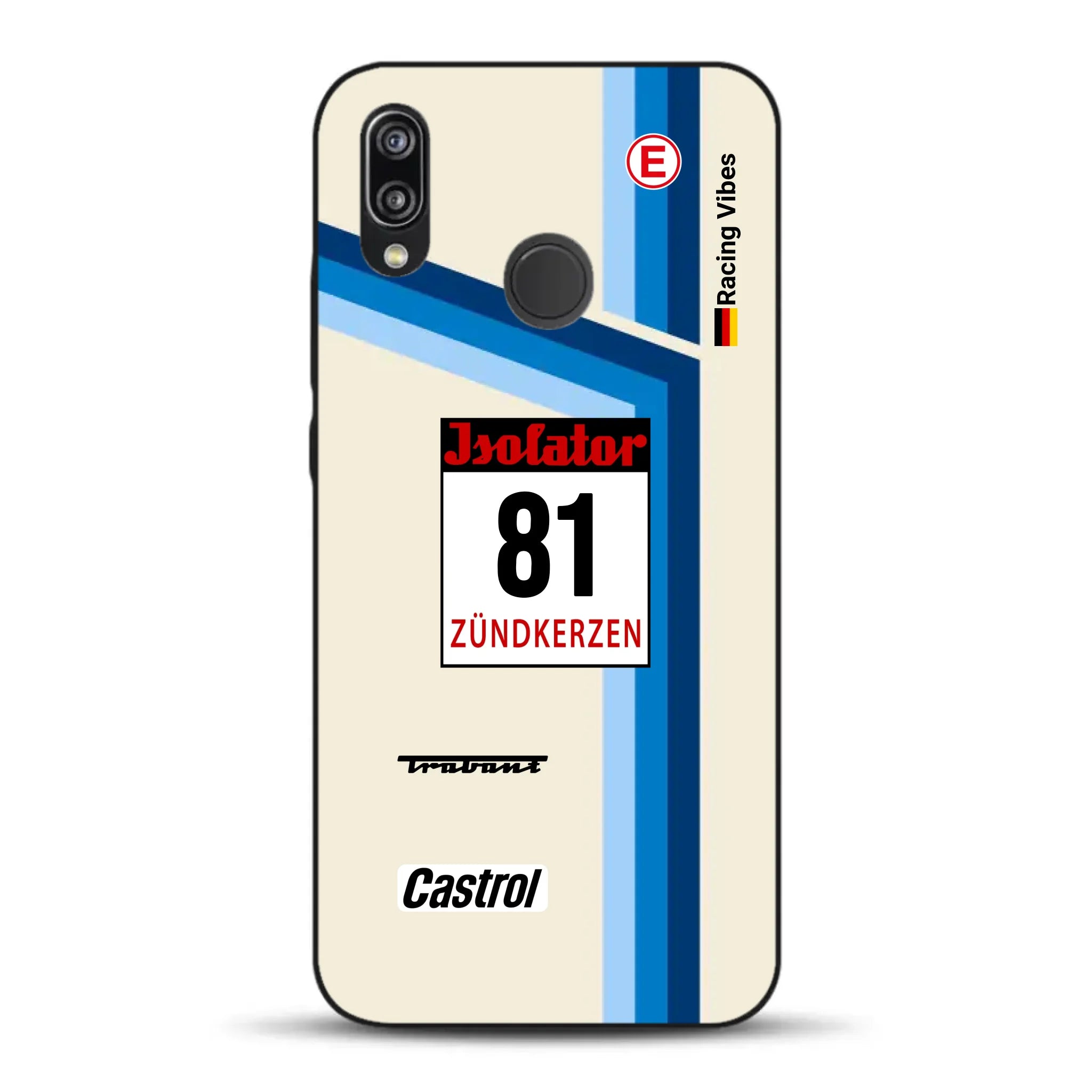 Trabant P800 RS Sachsenring Livery - Custodia per cellulare personalizzata per Huawei