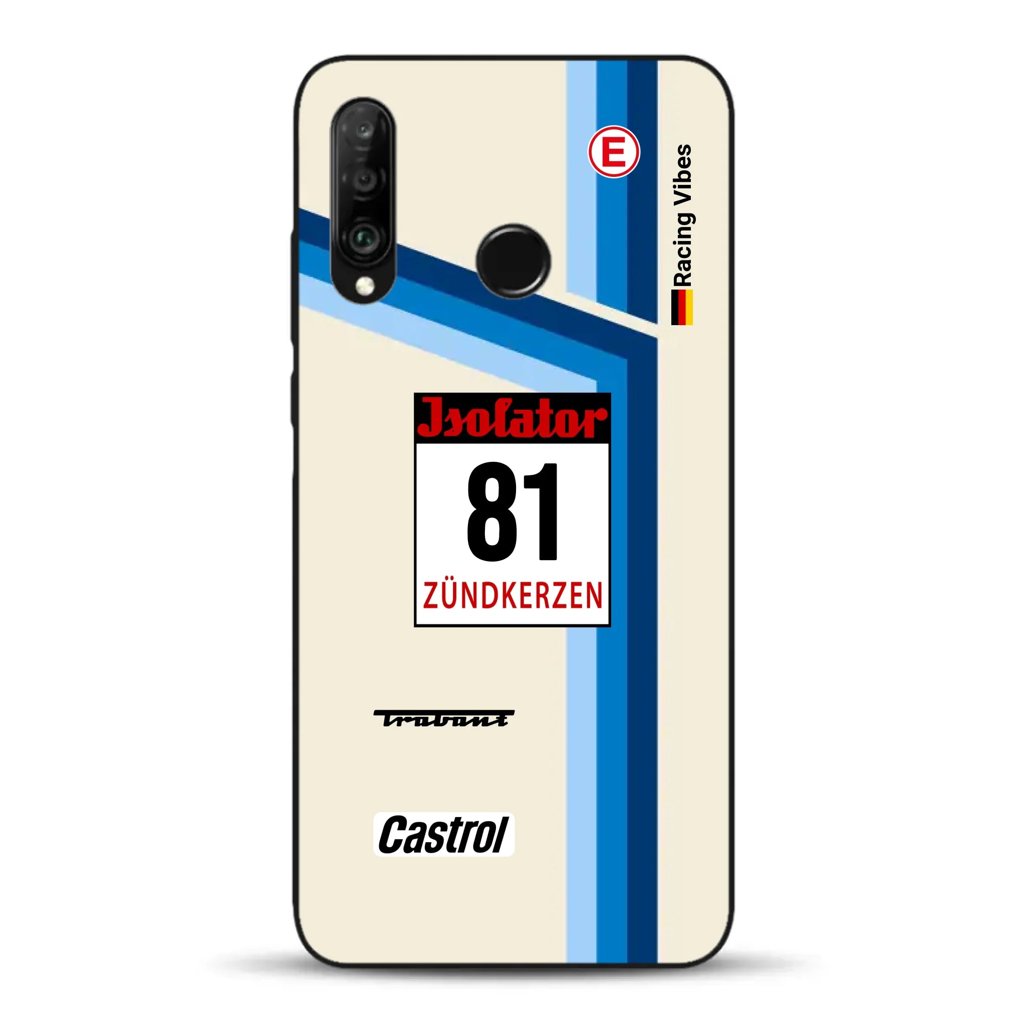 Trabant P800 RS Sachsenring Livery - Custodia per cellulare personalizzata per Huawei