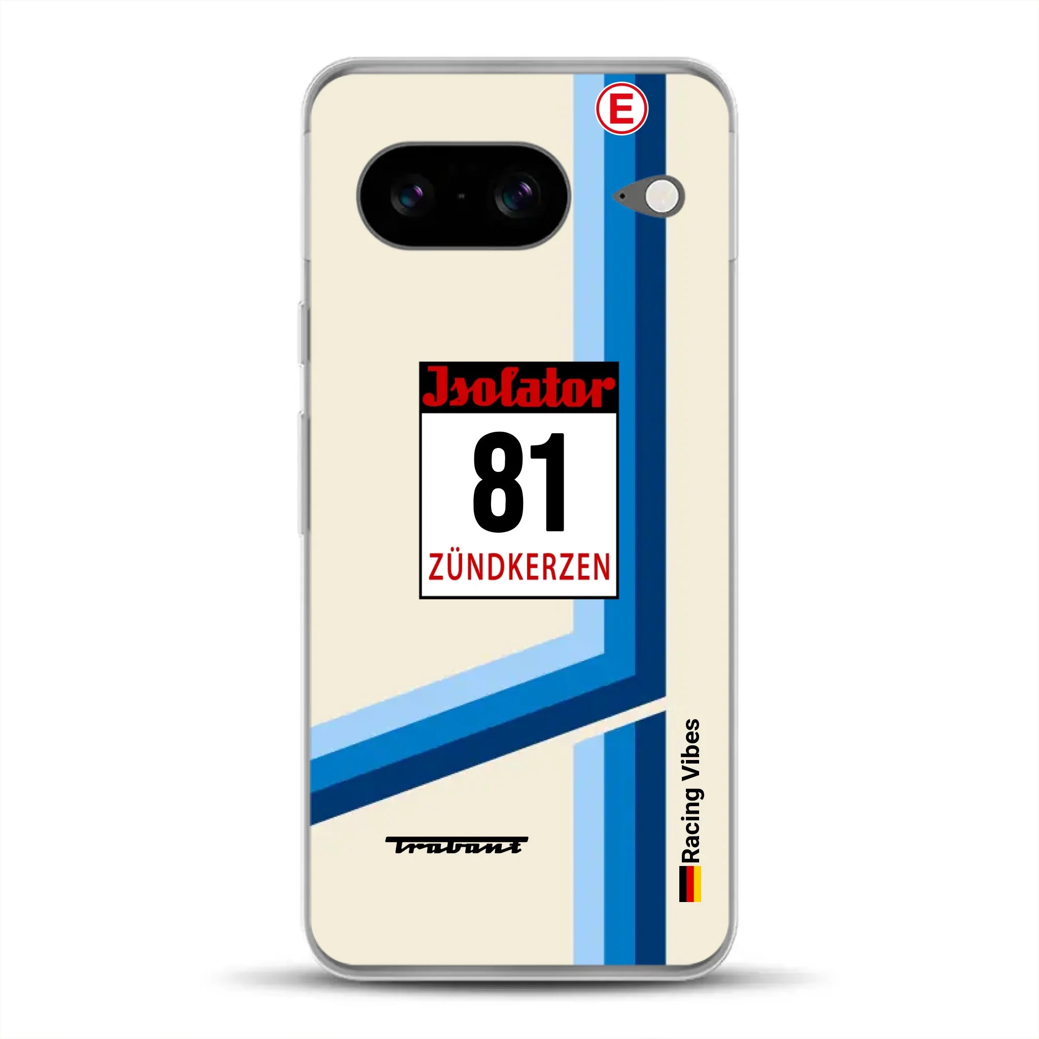 Trabant P800 RS Sachsenring Livery - Custodia per cellulare personalizzata per Google