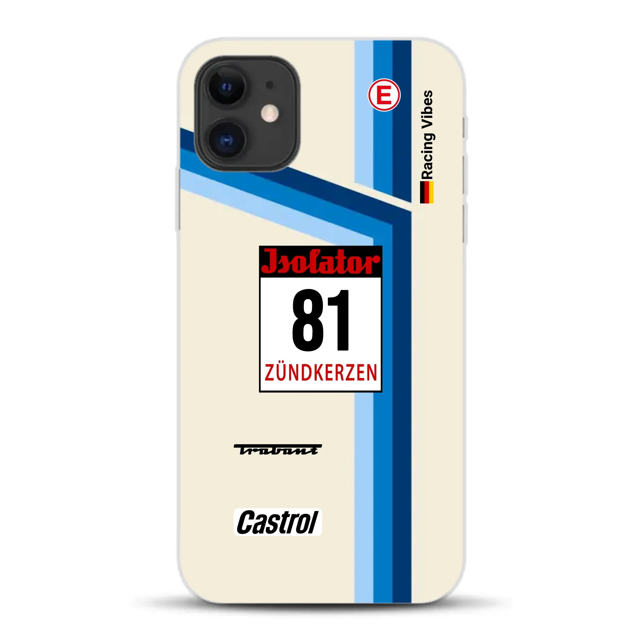 Trabant P800 RS Sachsenring Livery - Custodia per cellulare personalizzata per iPhone