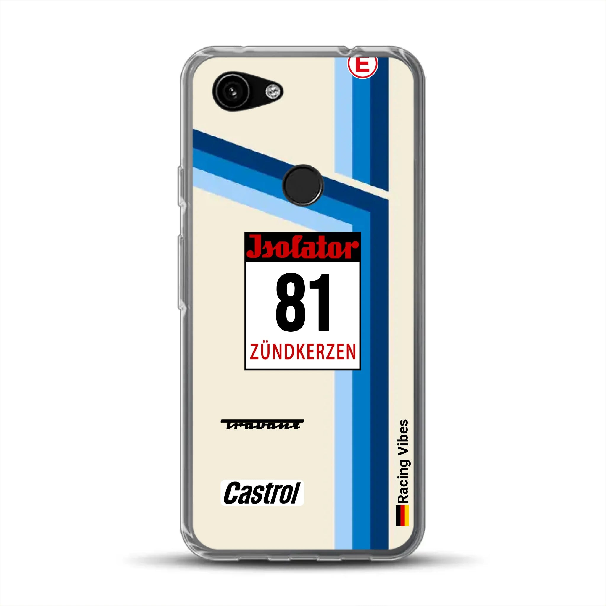 Trabant P800 RS Sachsenring Livery - Custodia per cellulare personalizzata per Google