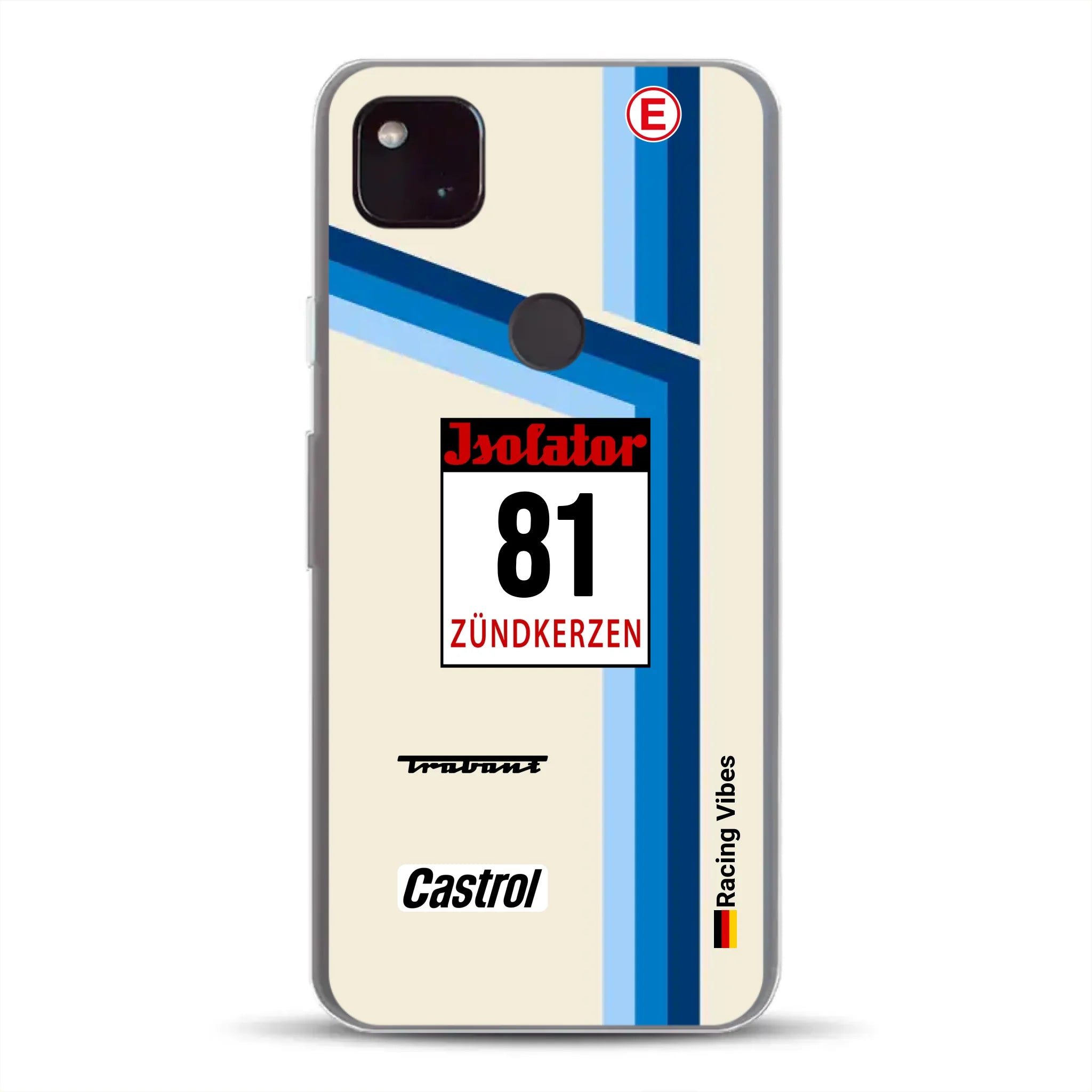 Trabant P800 RS Sachsenring Livery - Custodia per cellulare personalizzata per Google