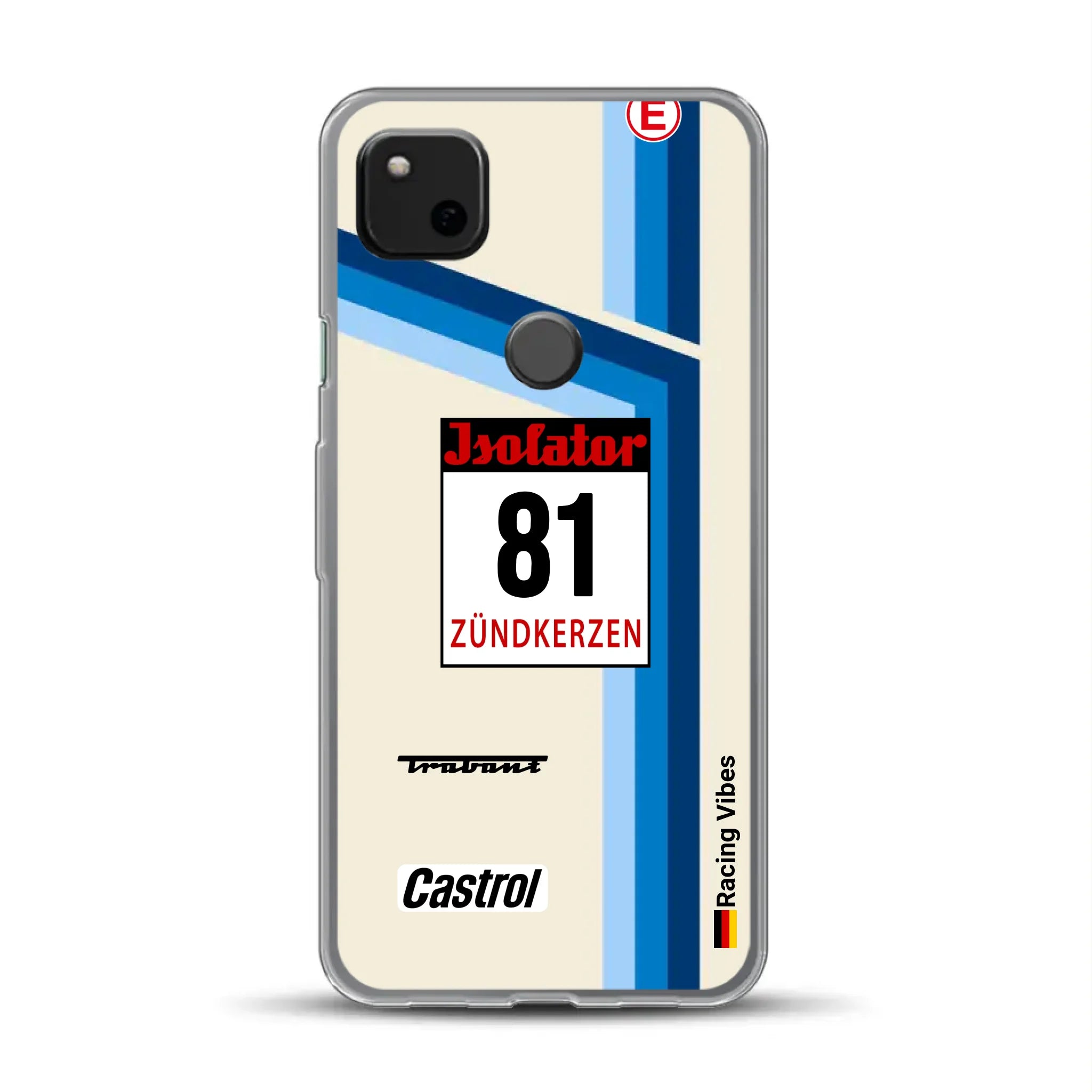 Trabant P800 RS Sachsenring Livery - Custodia per cellulare personalizzata per Google