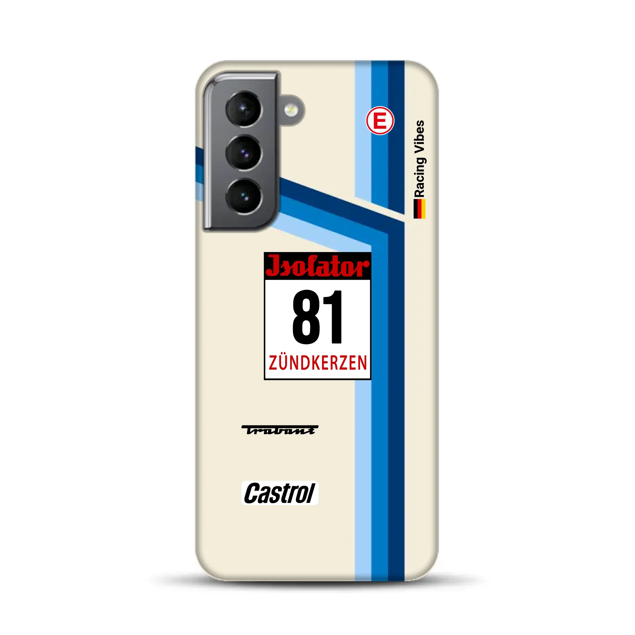 Trabant P800 RS Sachsenring Livery - Individuelle Premium Hülle für Samsung