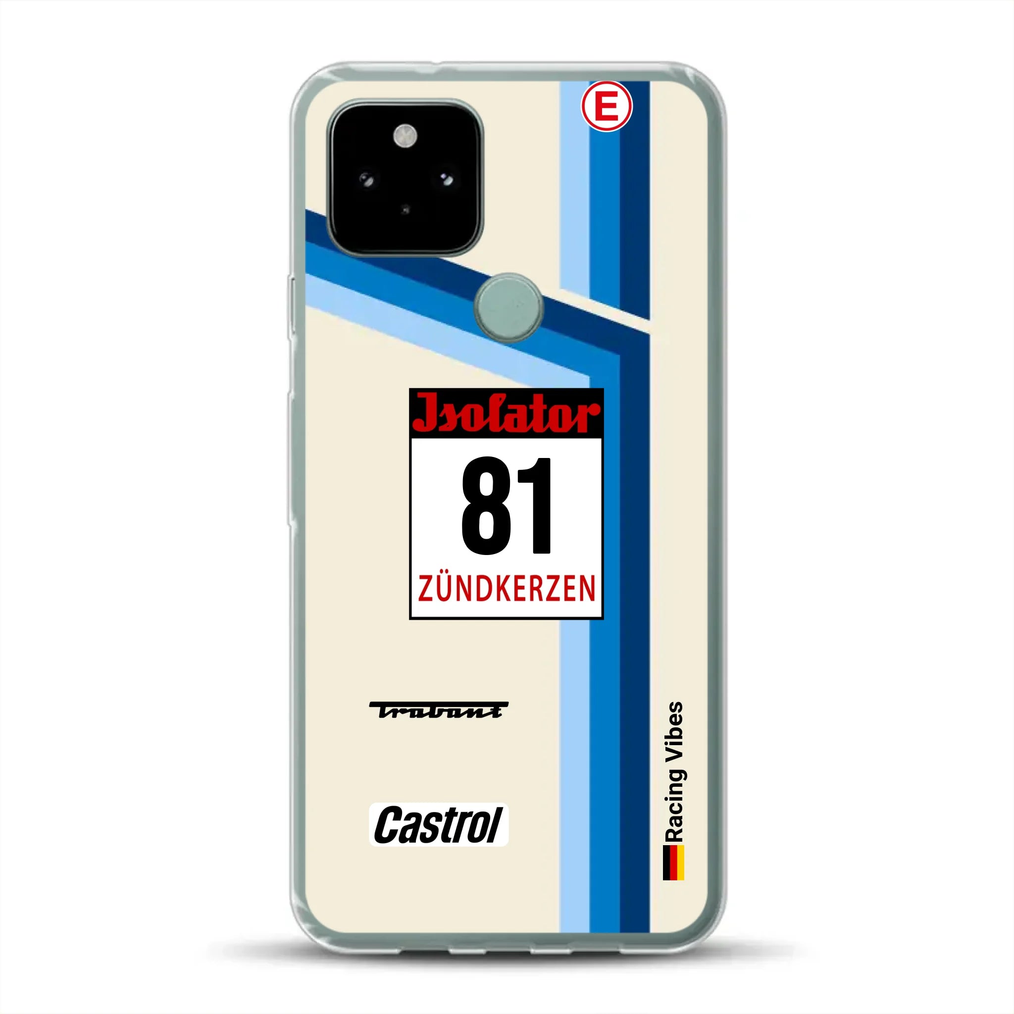 Trabant P800 RS Sachsenring Livery - Custodia per cellulare personalizzata per Google