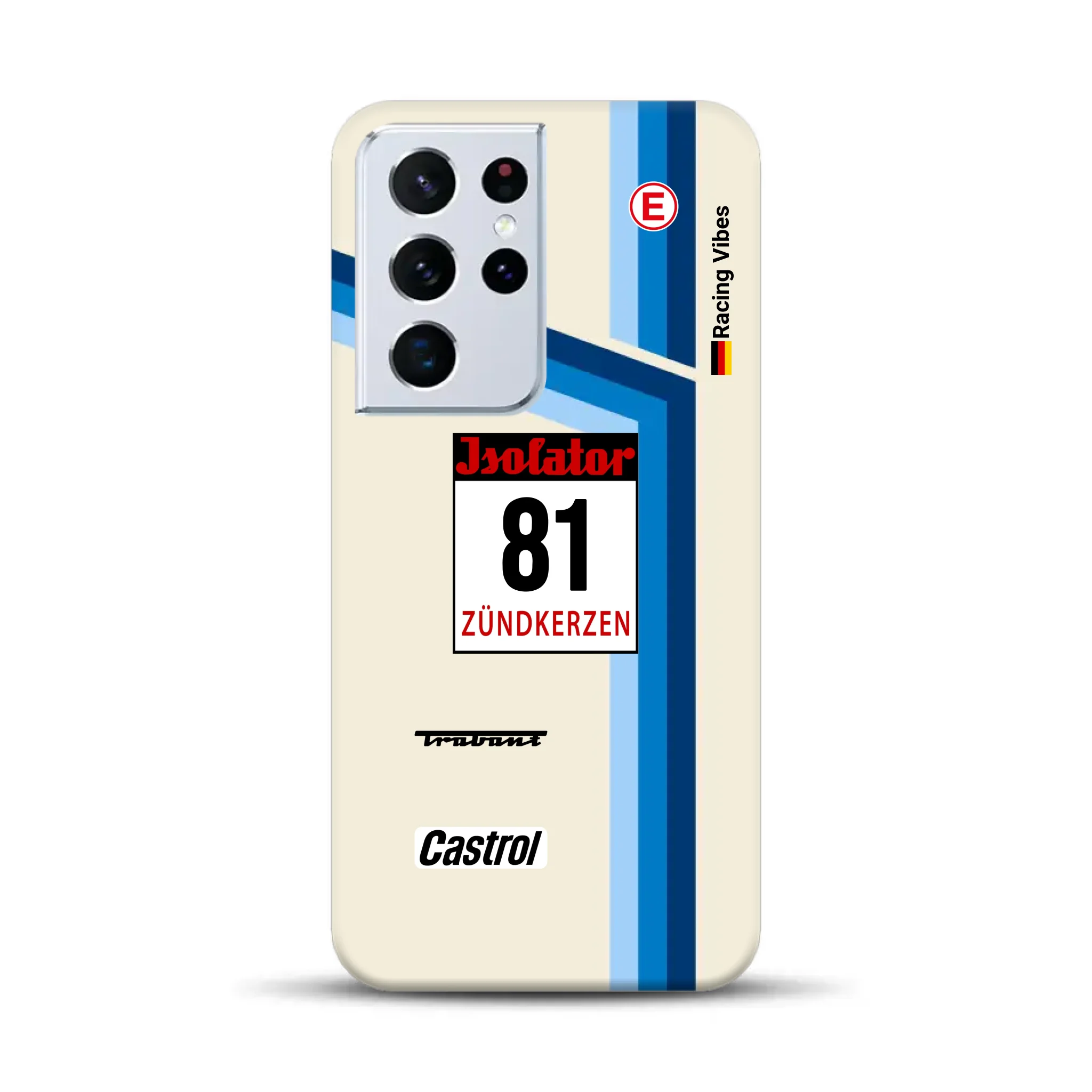 Trabant P800 RS Sachsenring Livery - Individuelle Premium Hülle für Samsung