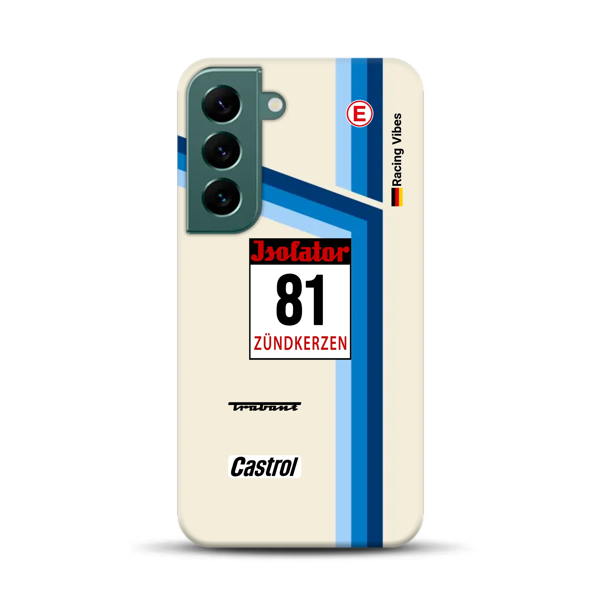 Trabant P800 RS Sachsenring Livery - Individuelle Premium Hülle für Samsung