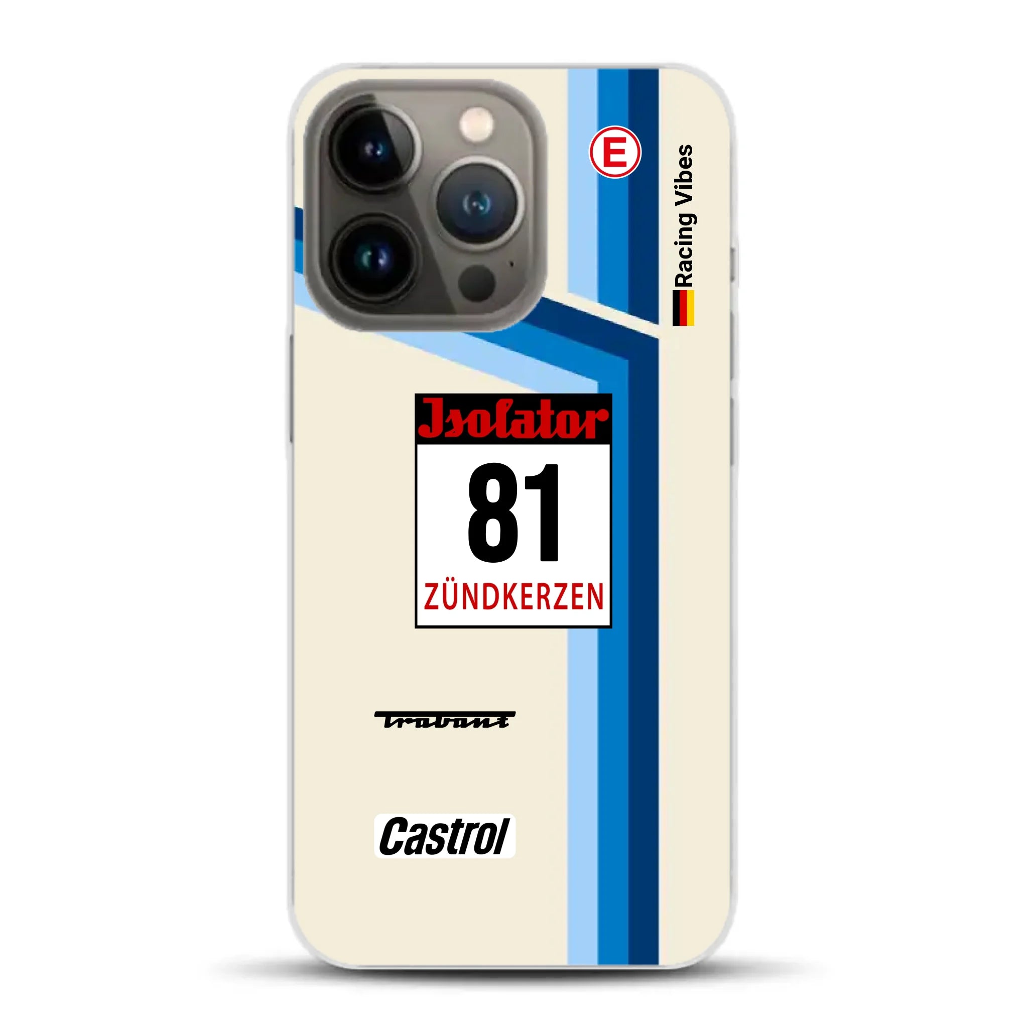 Trabant P800 RS Sachsenring Livery - Individuelle Handyhülle für iPhone