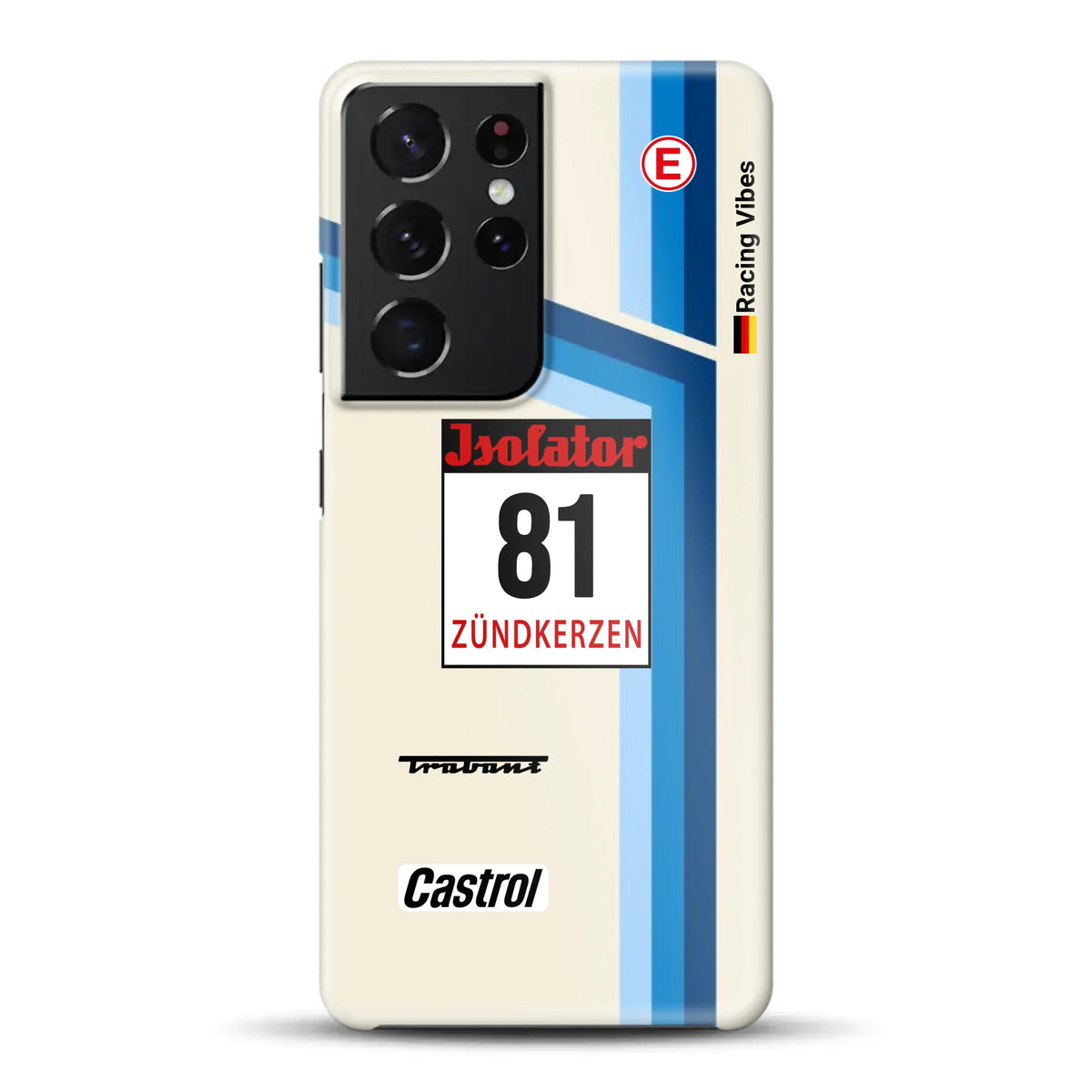 Trabant P800 RS Sachsenring Livery - Individuelle Hardcase Hülle für Samsung
