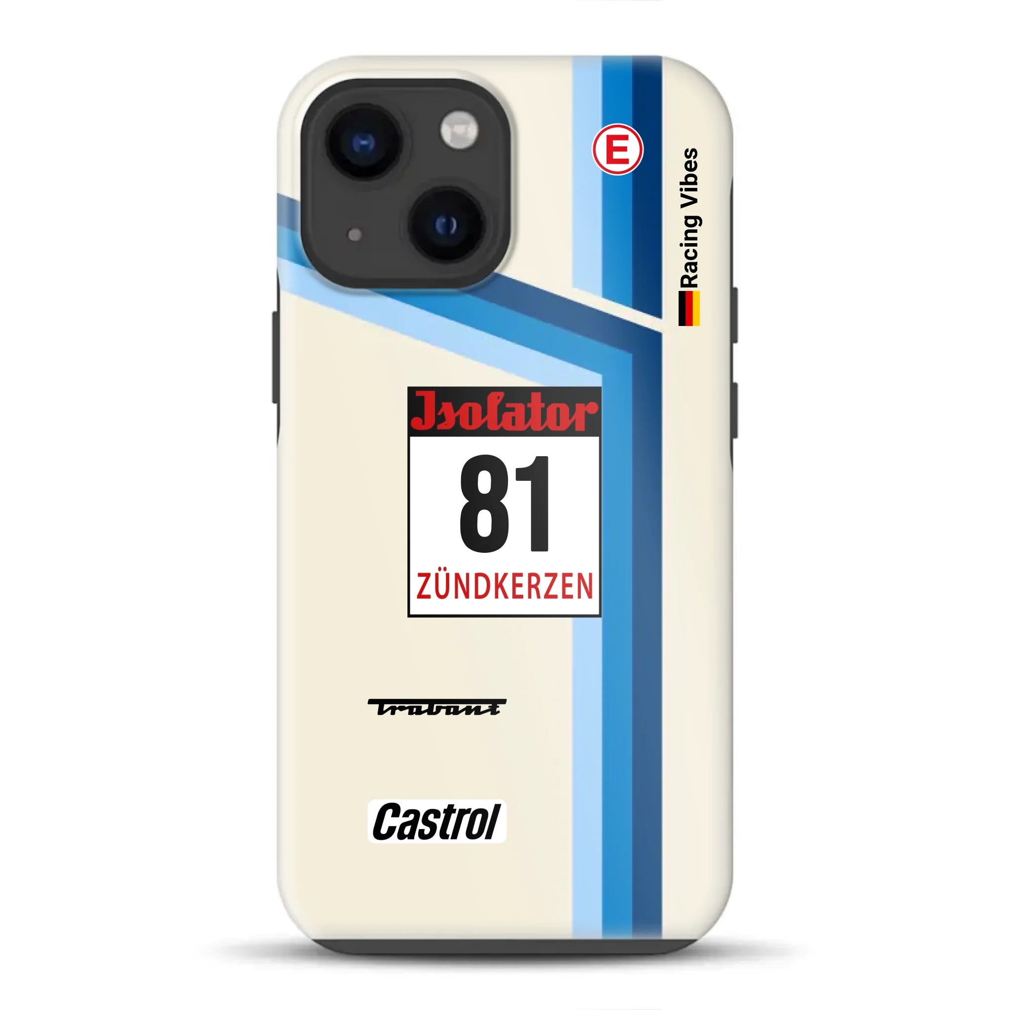 Trabant P800 RS Sachsenring Livery – Personnalisé Premium Case pour iPhone