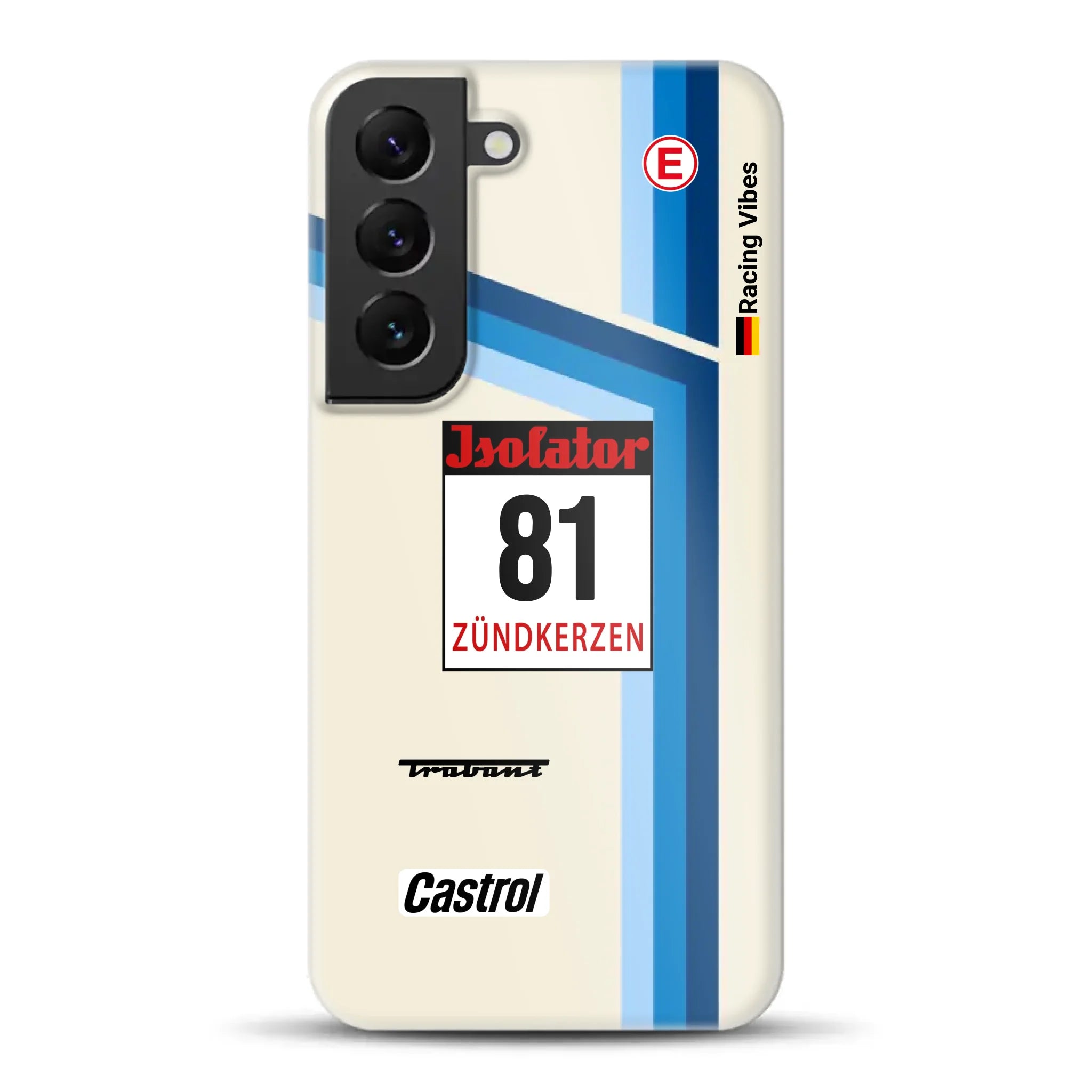 Trabant P800 RS Sachsenring Livery - Individuelle Hardcase Hülle für Samsung