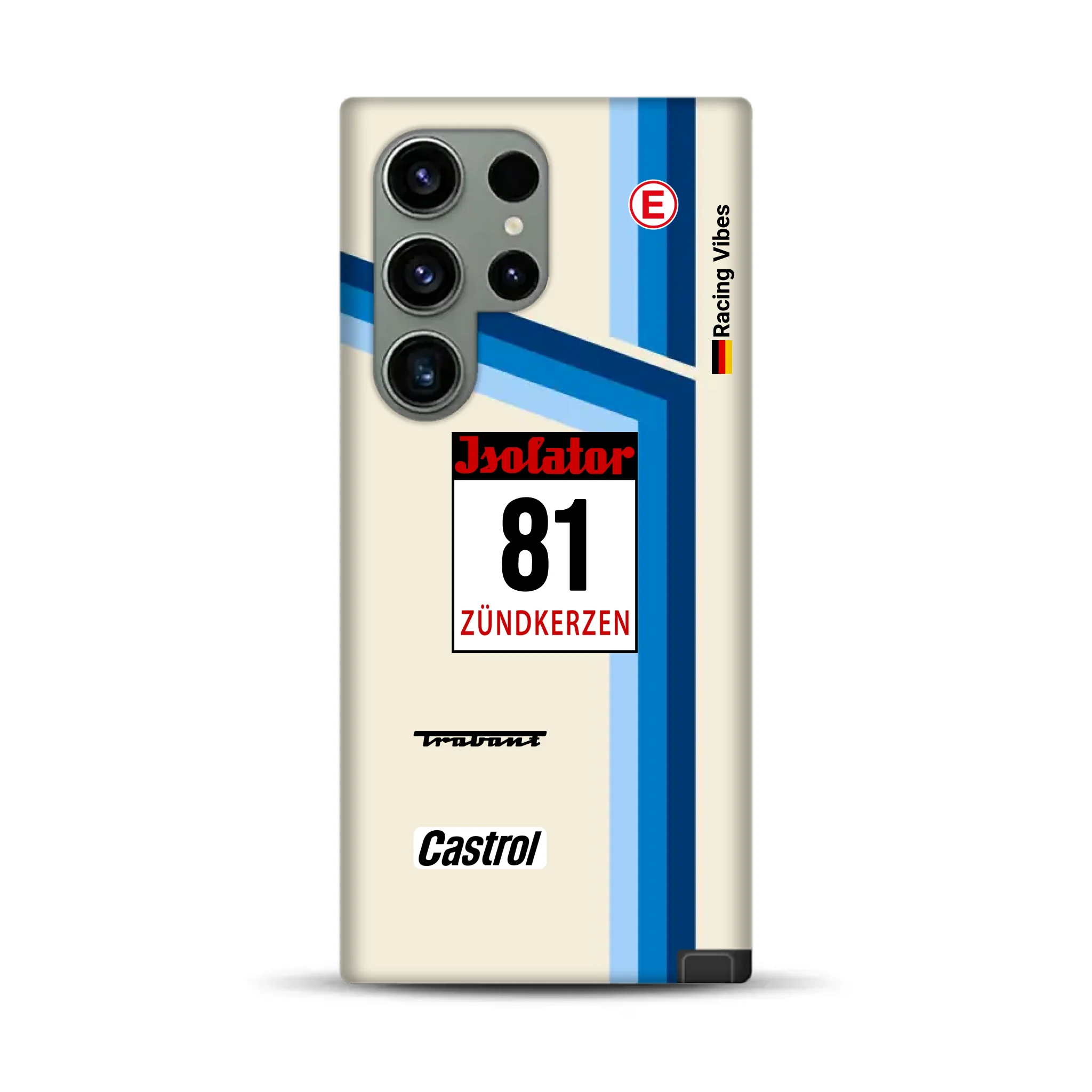 Trabant P800 RS Sachsenring Livery - Individuelle Premium Hülle für Samsung