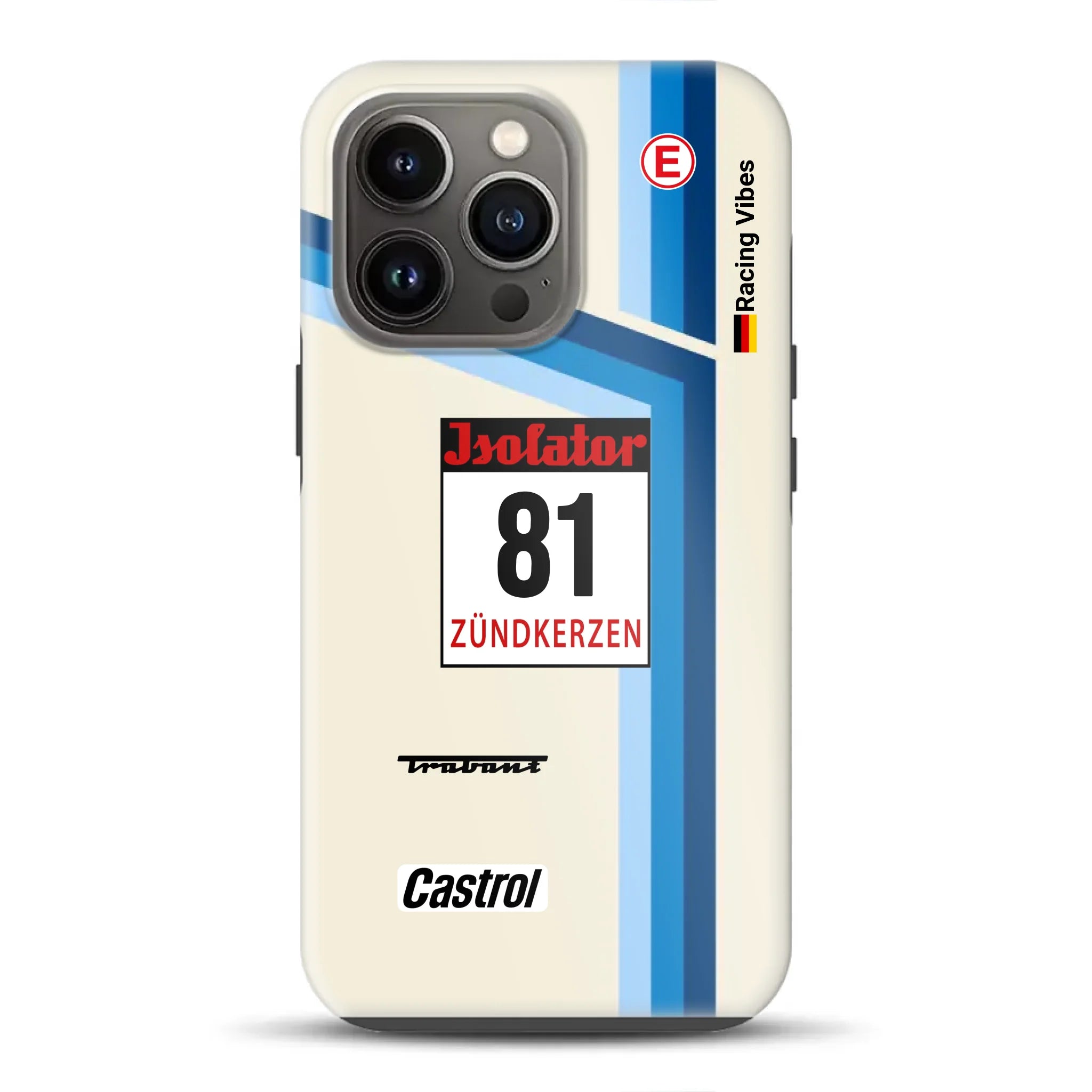 Trabant P800 RS Sachsenring Livery – Custom Premium Case for iPhone