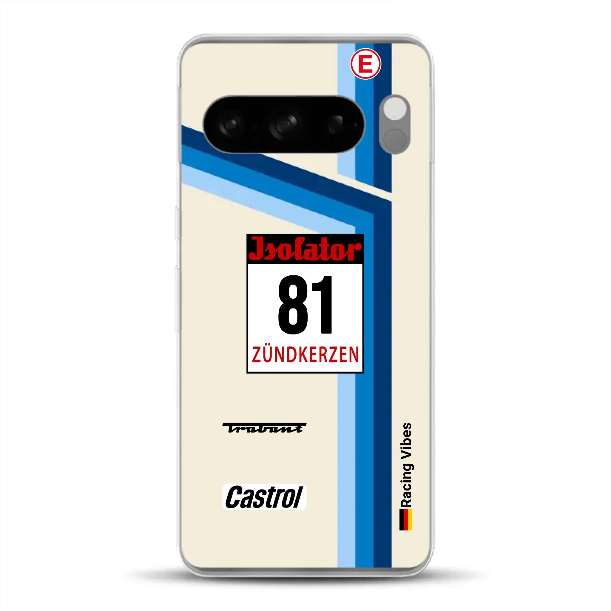 Trabant P800 RS Sachsenring Livery - Custodia per cellulare personalizzata per Google