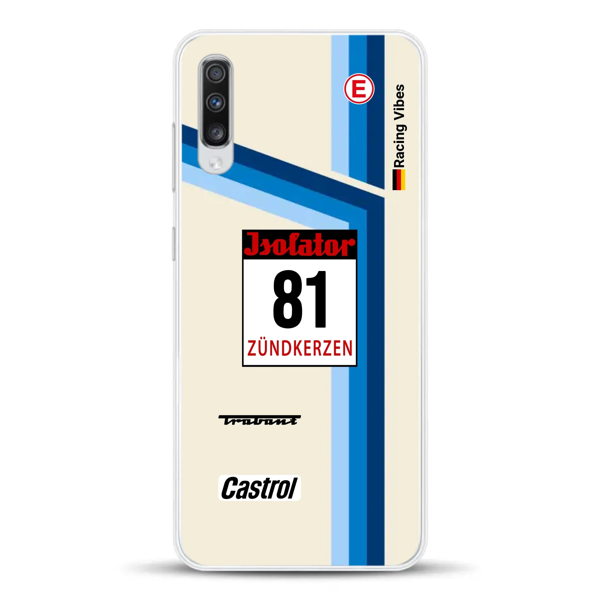Trabant P800 RS Sachsenring Livery - Individuelle Handyhülle für Samsung