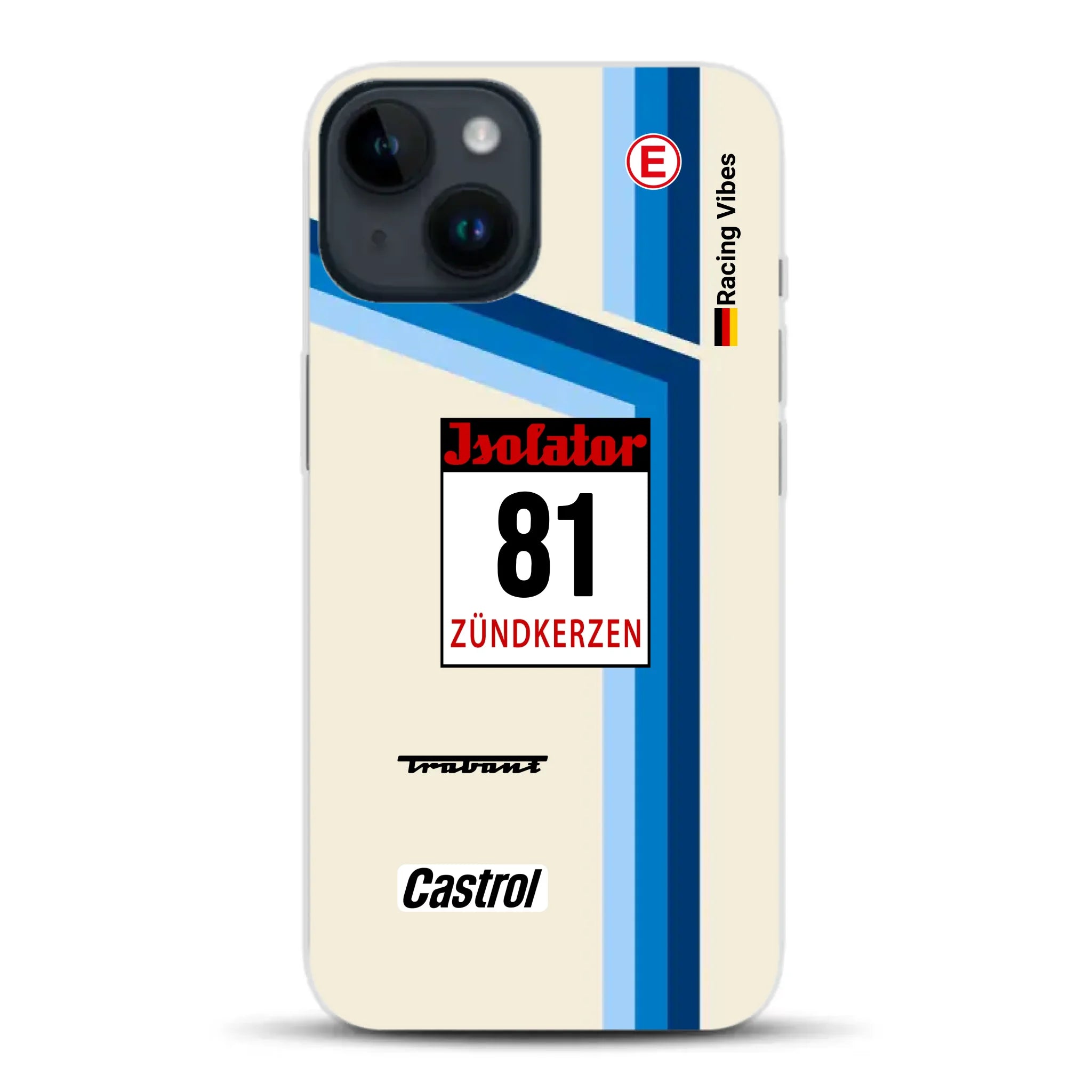 Trabant P800 RS Sachsenring Livery - Individuelle Handyhülle für iPhone