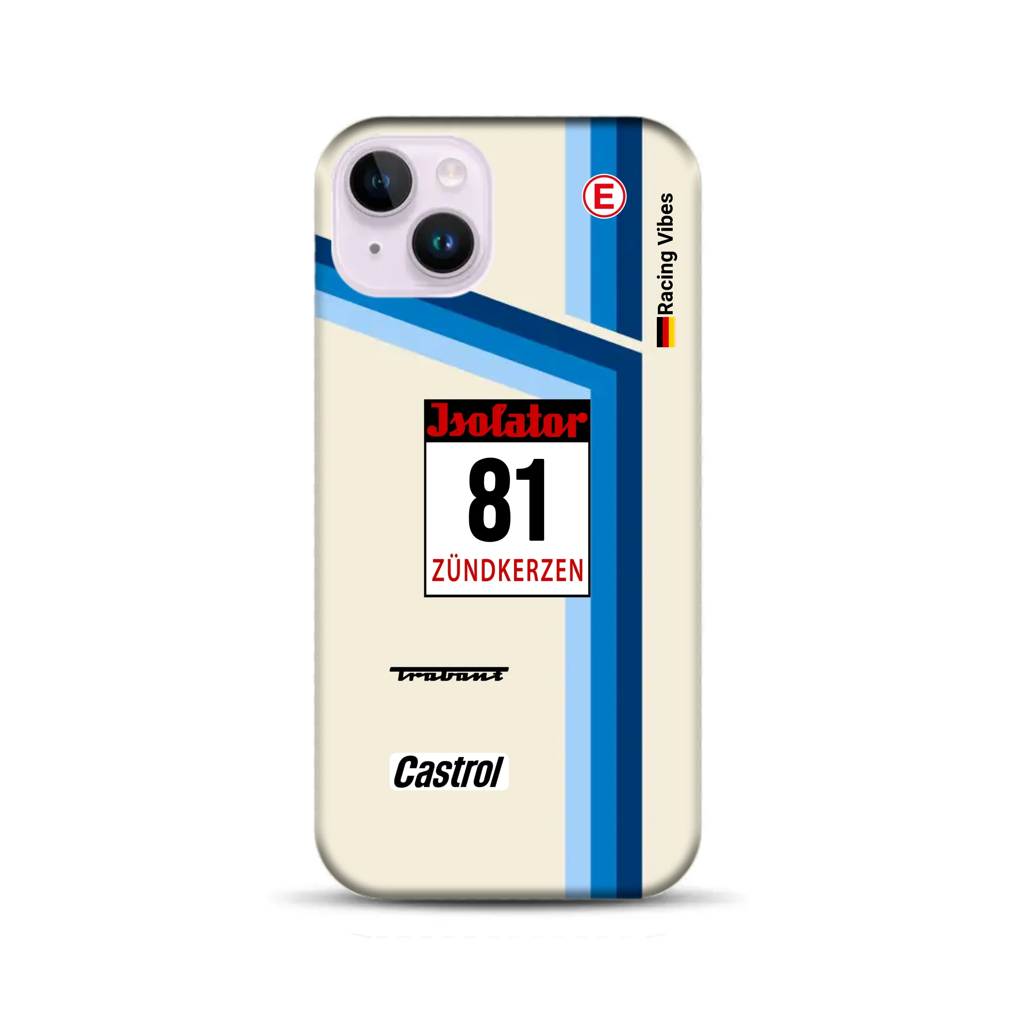 Trabant P800 RS Sachsenring Livery – Personnalisé Premium Case pour iPhone