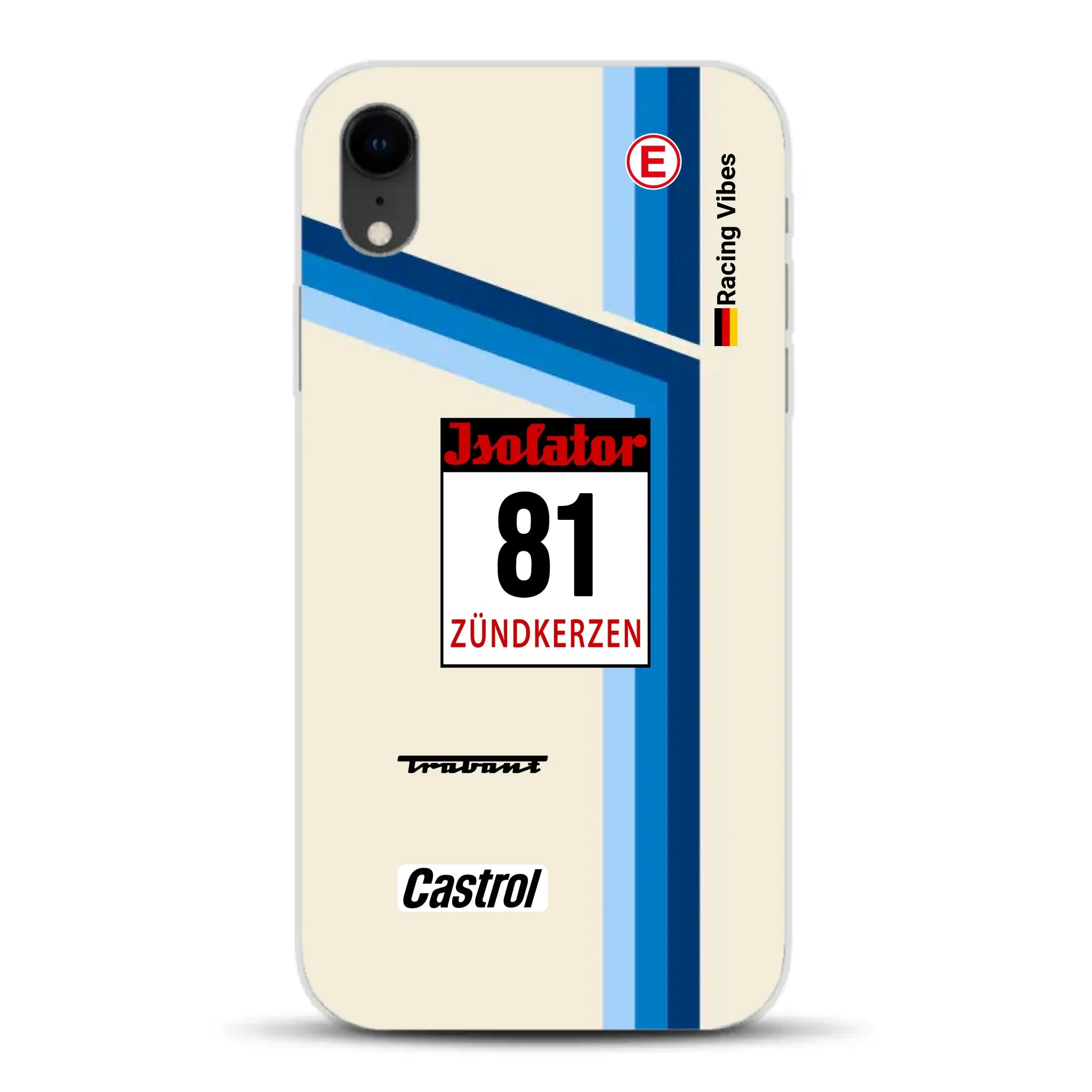 Trabant P800 RS Sachsenring Livery - Individuelle Handyhülle für iPhone