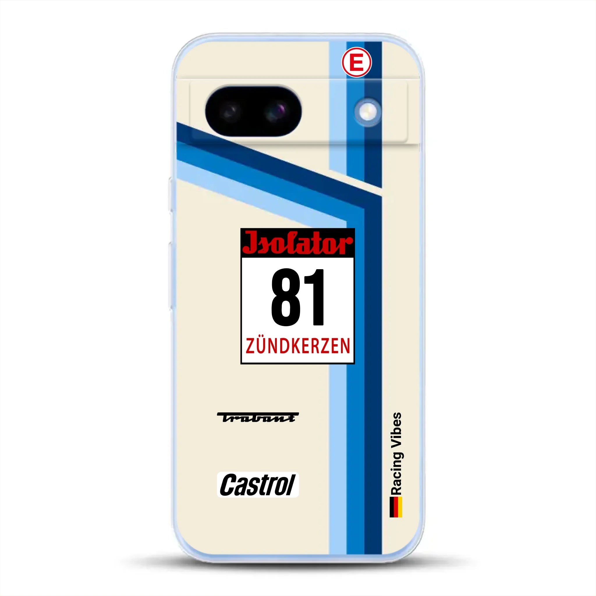 Trabant P800 RS Sachsenring Livery - Custodia per cellulare personalizzata per Google