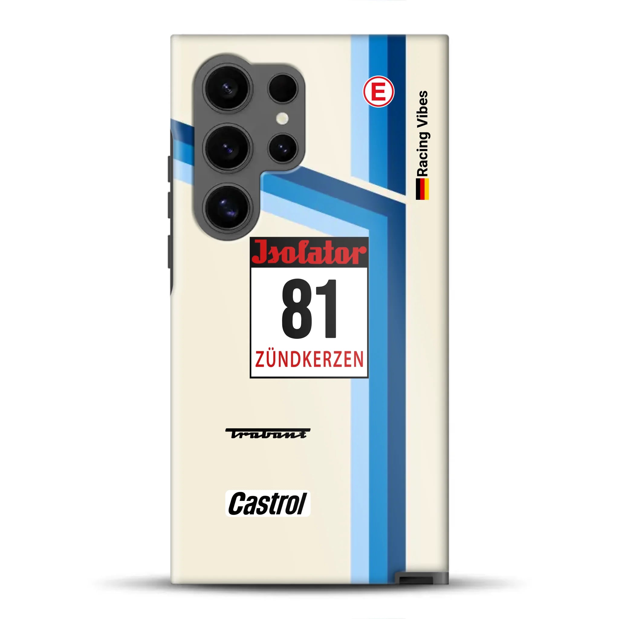 Trabant P800 RS Sachsenring Livery - Individuelle Premium Hülle für Samsung