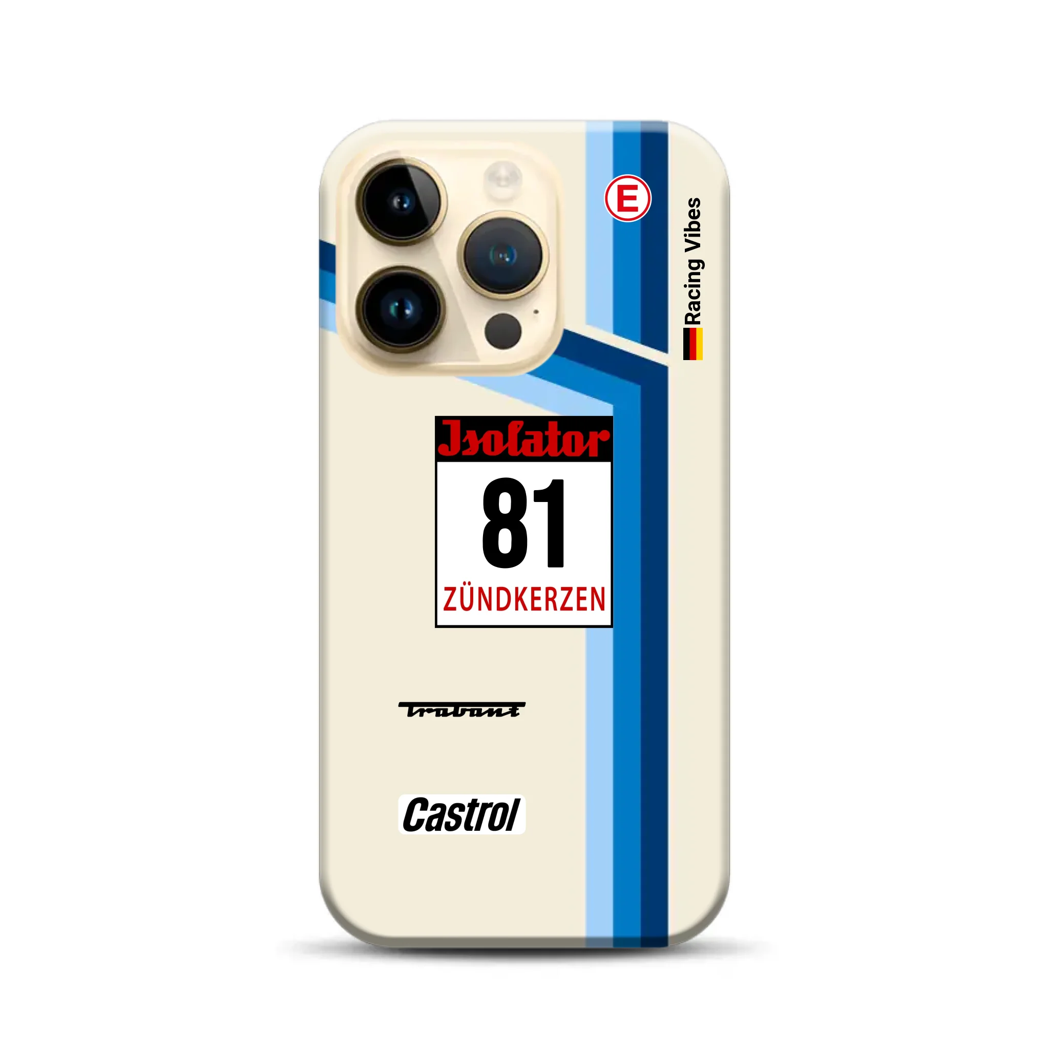 Trabant P800 RS Sachsenring Livery – Custom Premium Case for iPhone