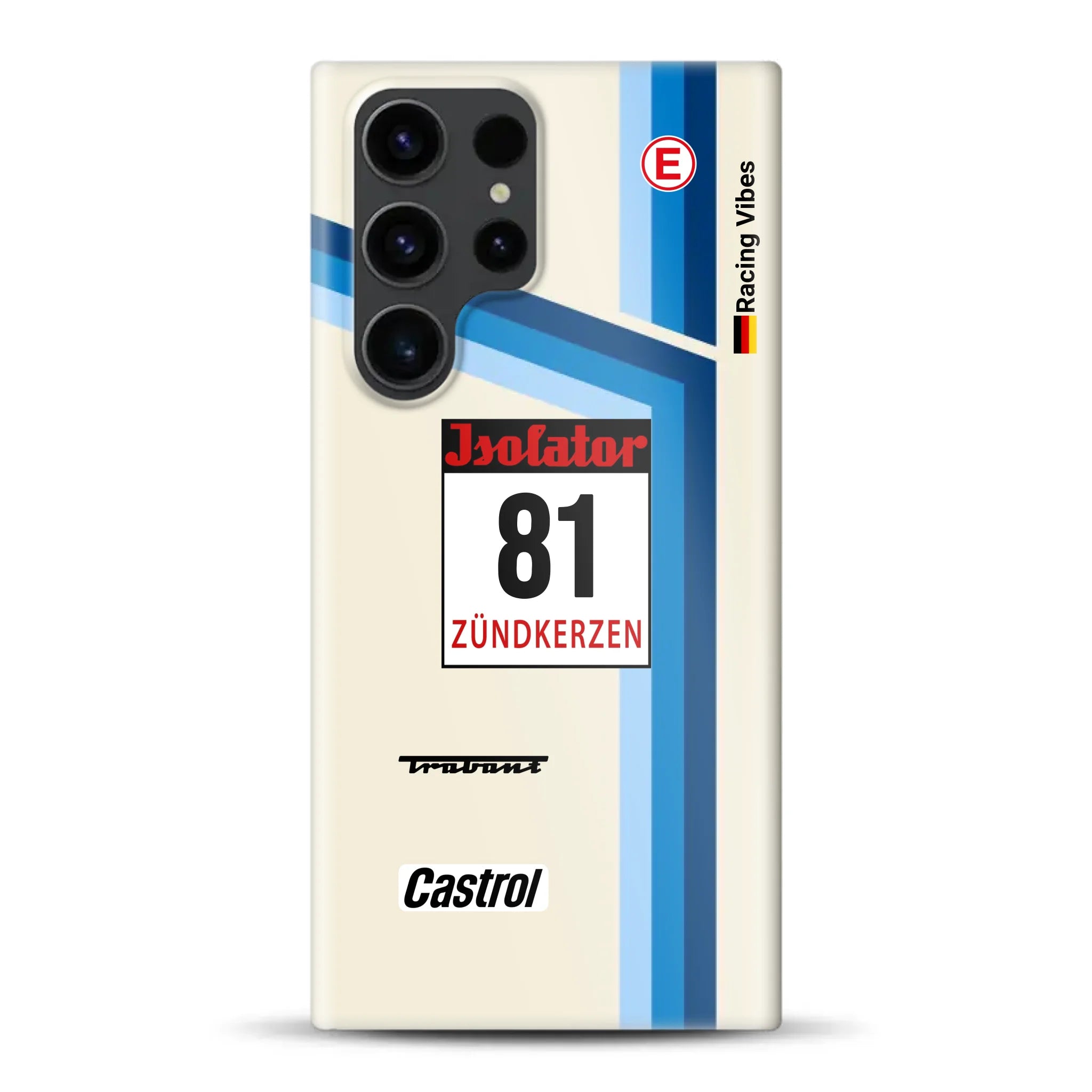 Trabant P800 RS Sachsenring Livery - Individuelle Hardcase Hülle für Samsung