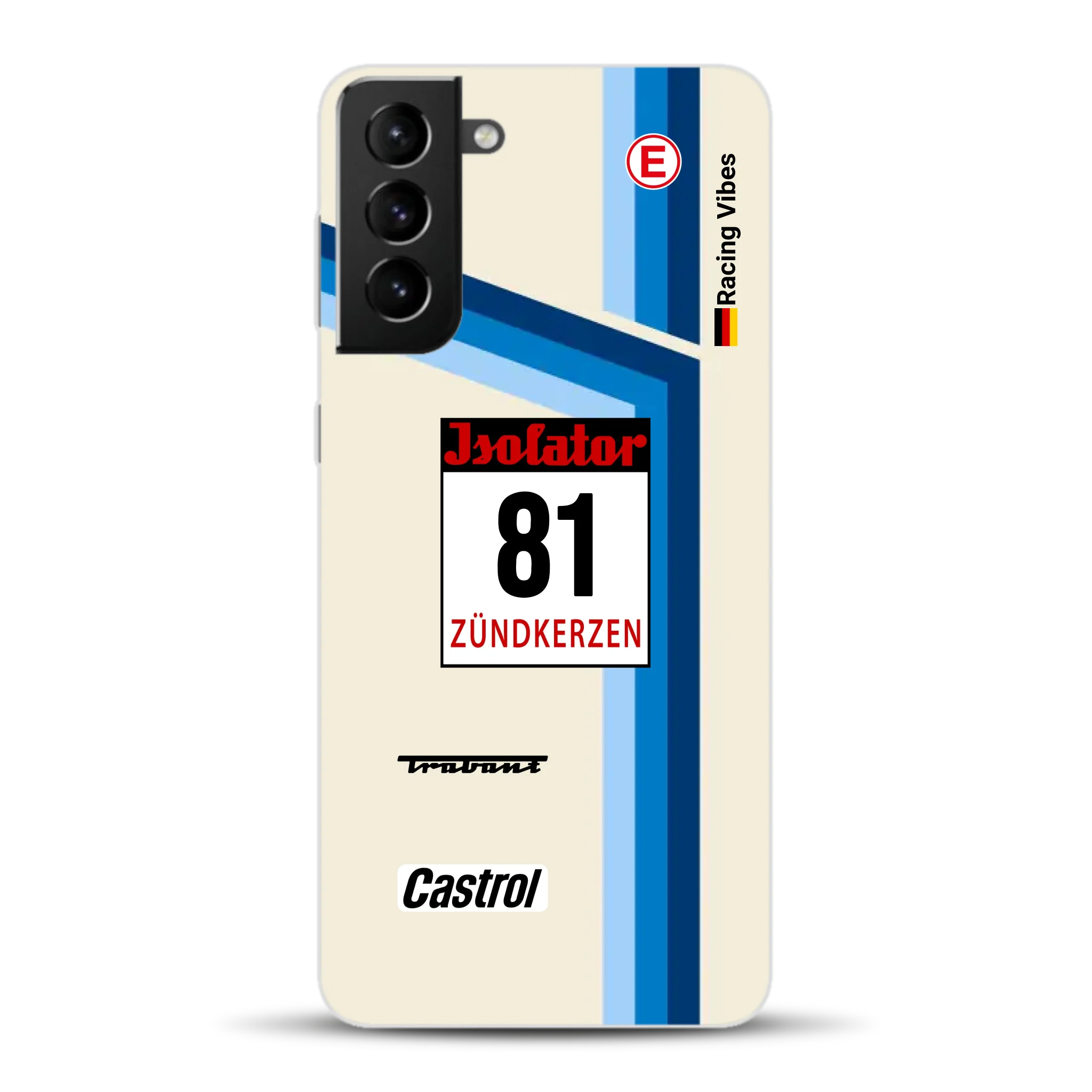 Trabant P800 RS Sachsenring Livery - Individuelle Handyhülle für Samsung