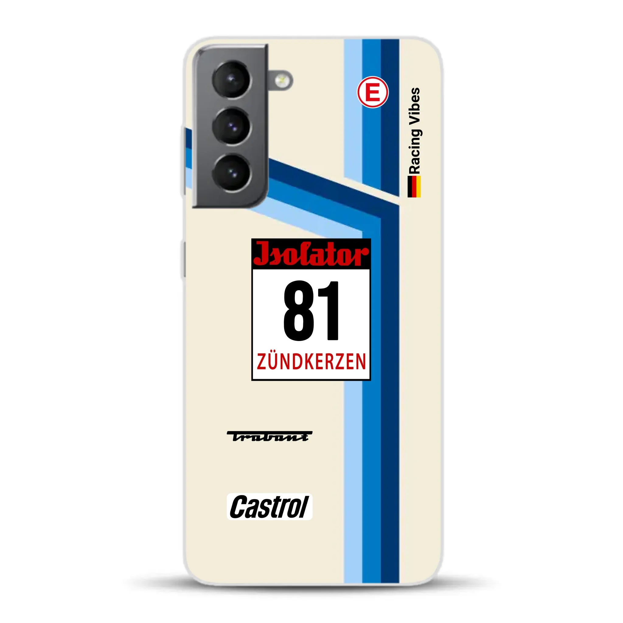 Trabant P800 RS Sachsenring Livery - Individuelle Handyhülle für Samsung